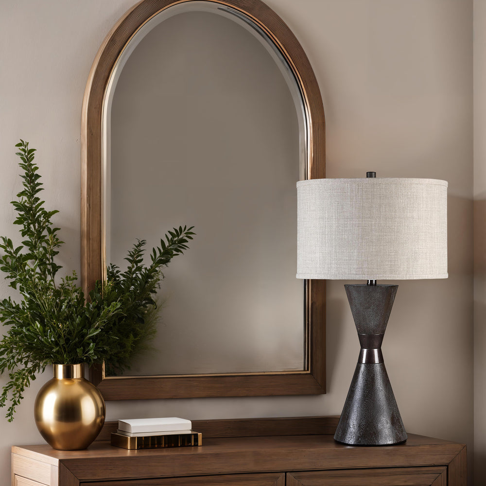 Vyara 29" Height Table Lamp, Brown - Lifestyle Image - LPT1360