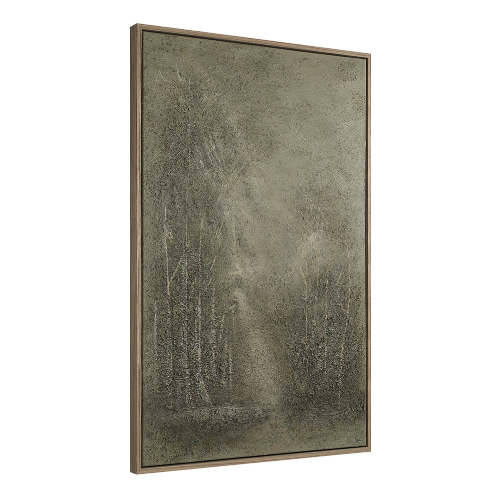 Lipton 60" H x 40" W Canvas Art, Green - Angle Image - OL2192
