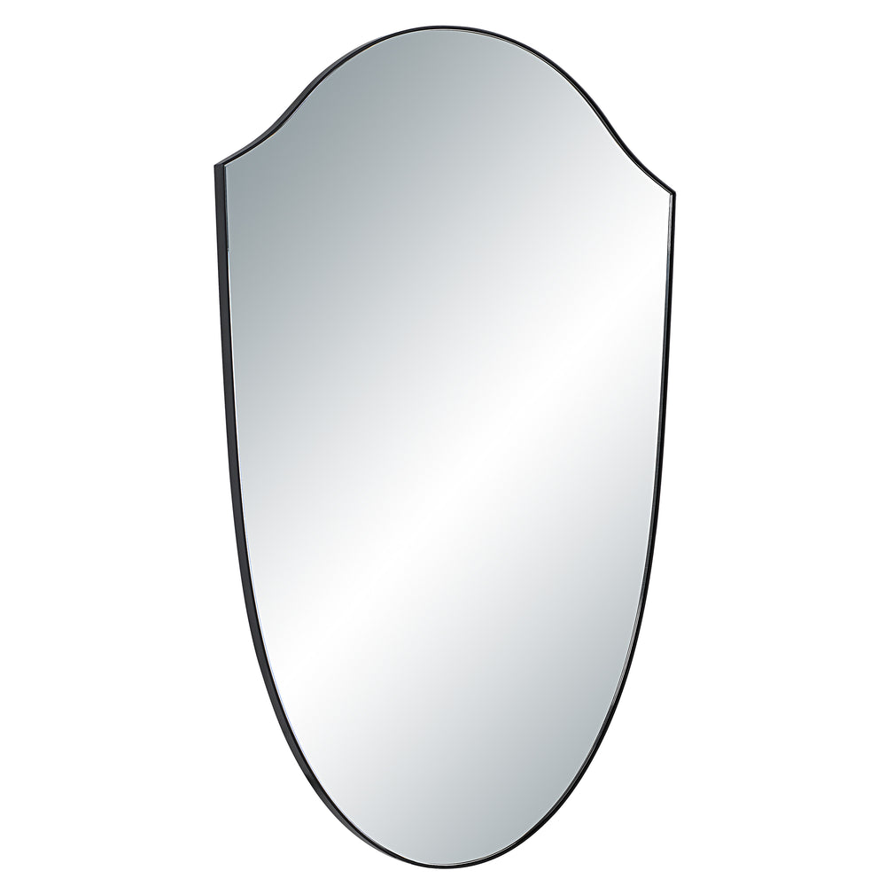 Ryker 40" H x 26" W Wall Mirror, Black - Angle Image - MT2748