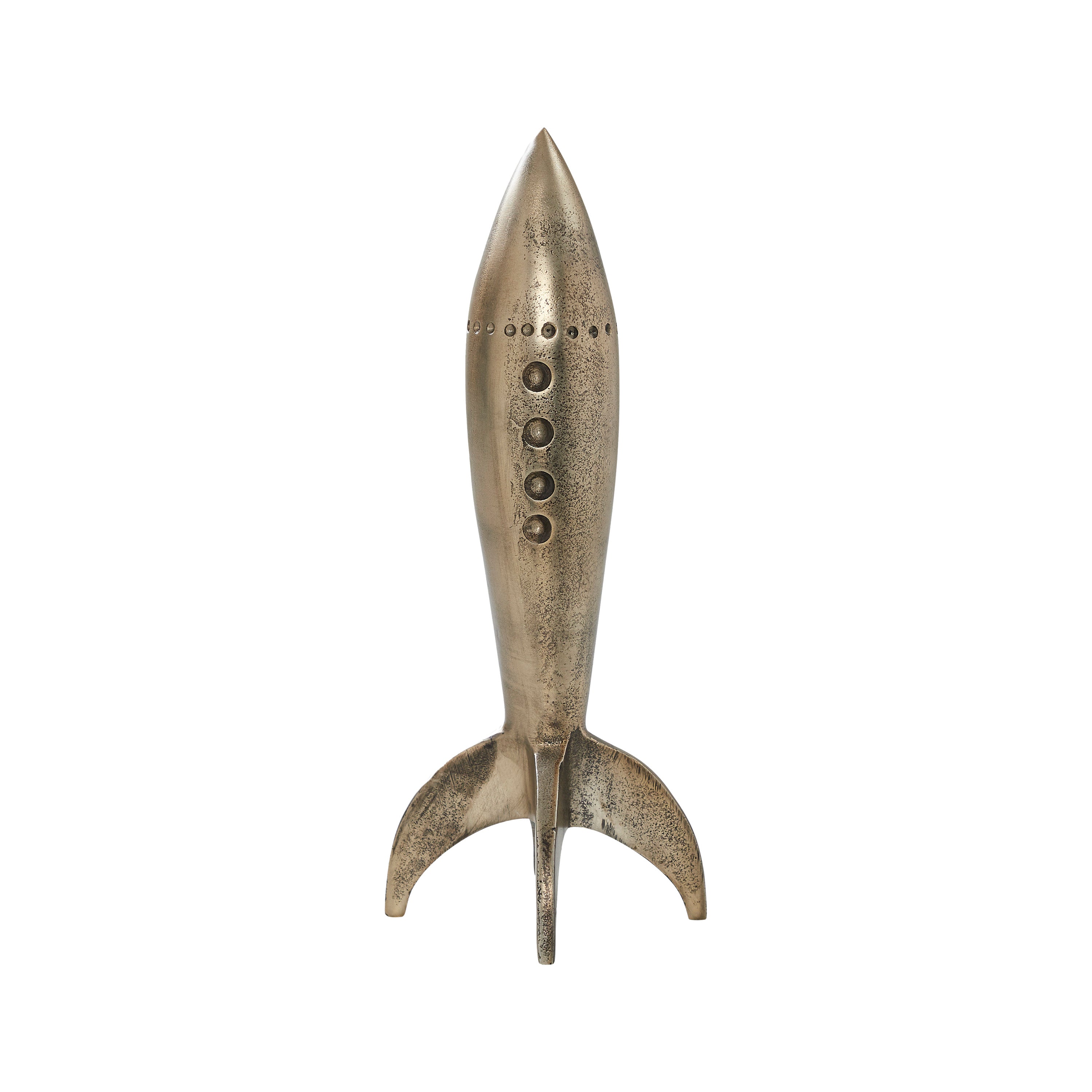 Brooks Indoor Cast Aluminum Statue, Antique Brass - Main Image - STA789