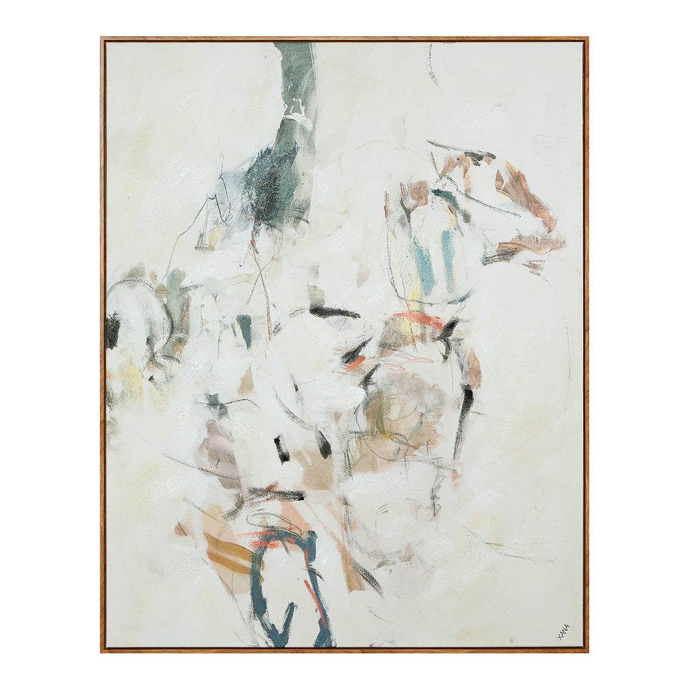 Kona 50" H x 40" W Canvas Art, Beige - Main Image - OL2213
