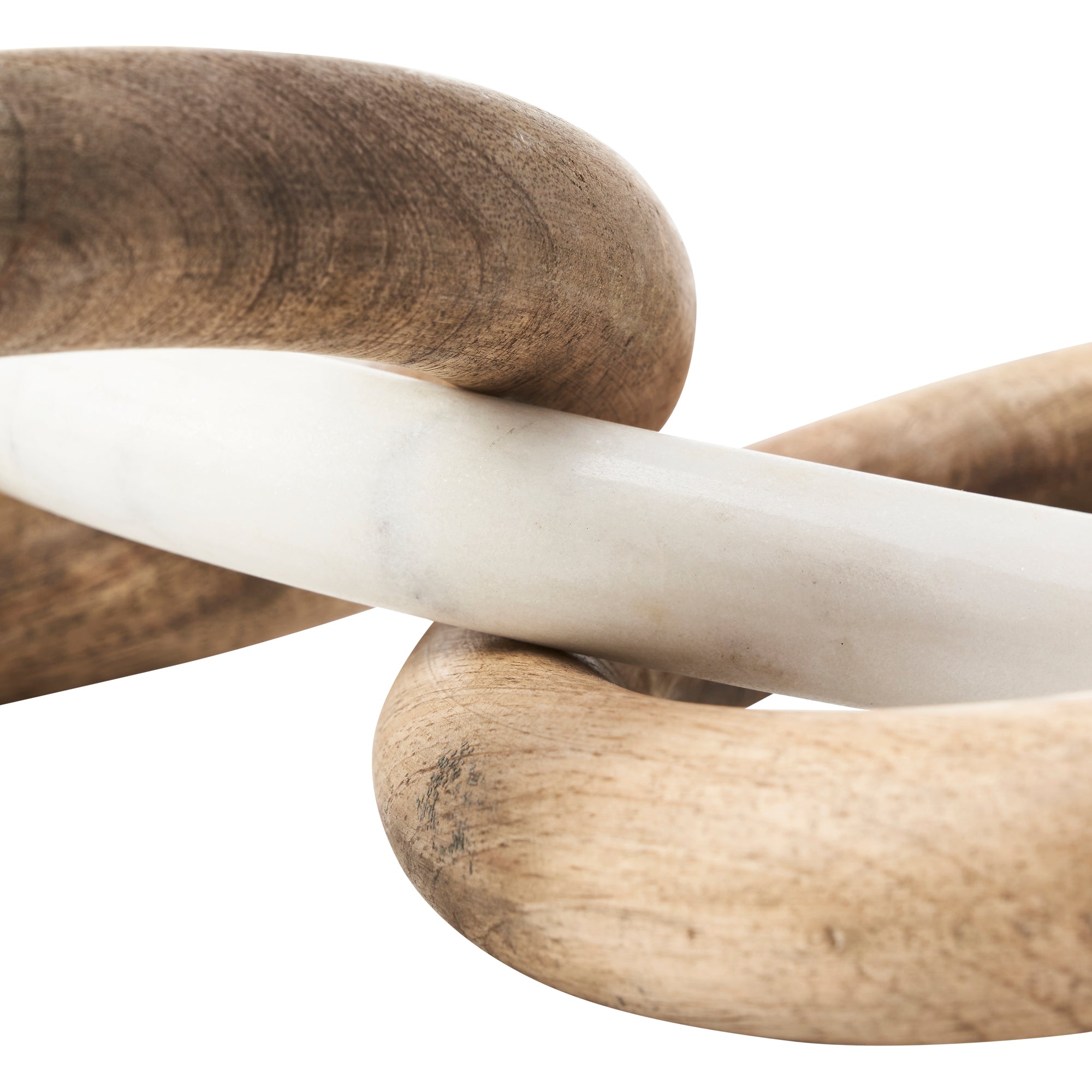 Lusine Indoor Mango Wood Decorative Object, Natural - Detail Image - STA768