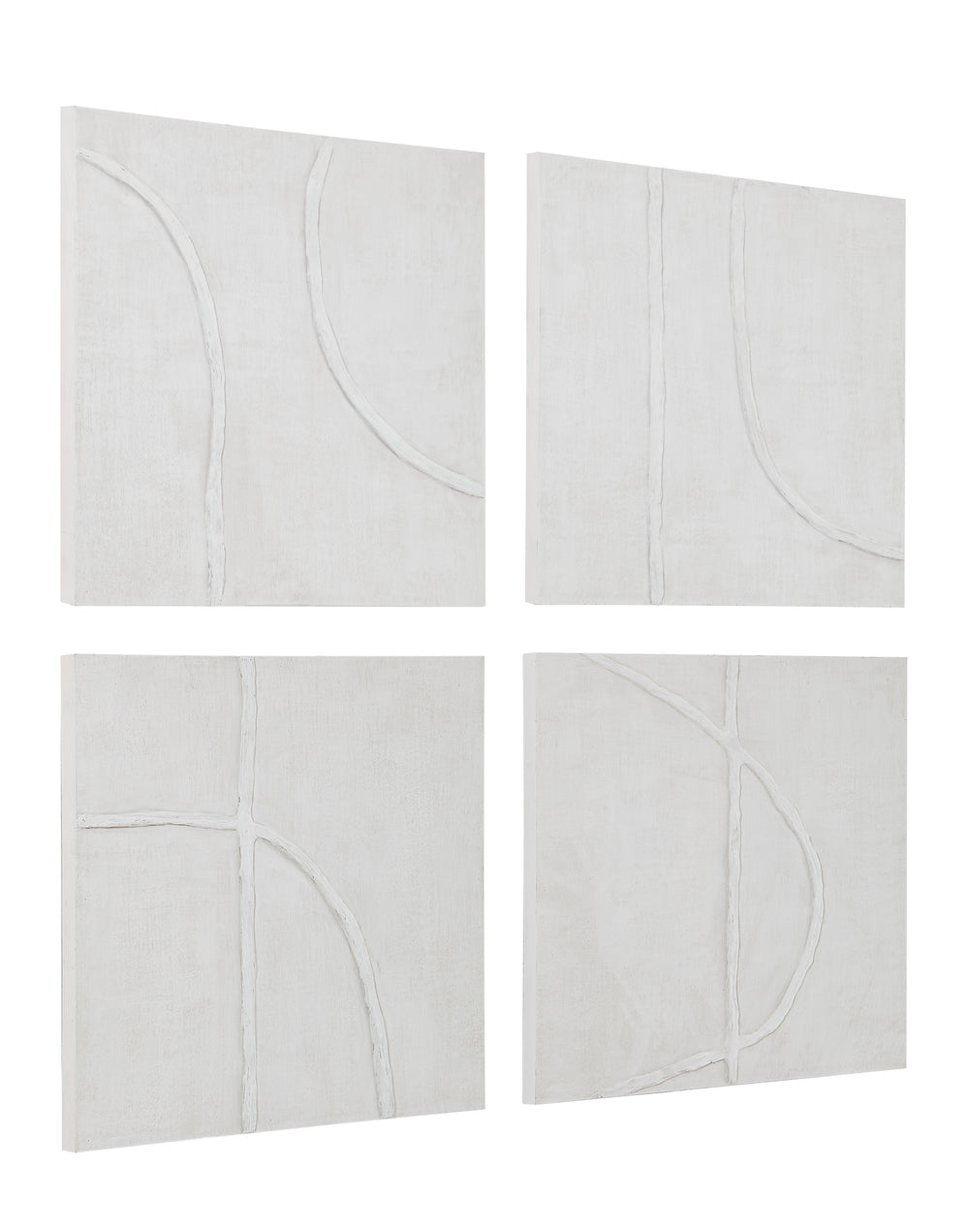 Cellier 20" Wide Wall Decor, White - Angle Image - W6752