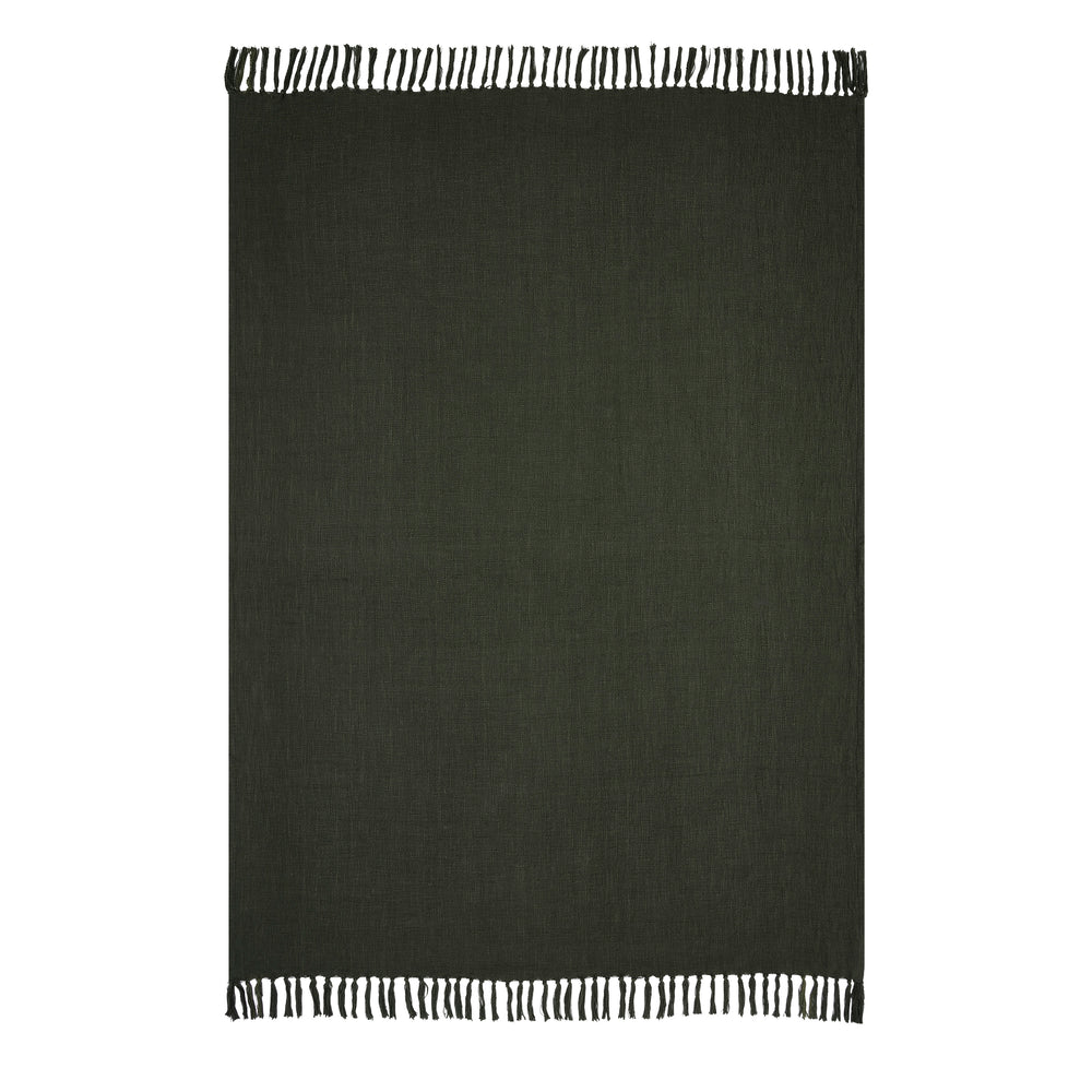 Chalamet 70X50 Throw, Olive - Main Image - THR1016