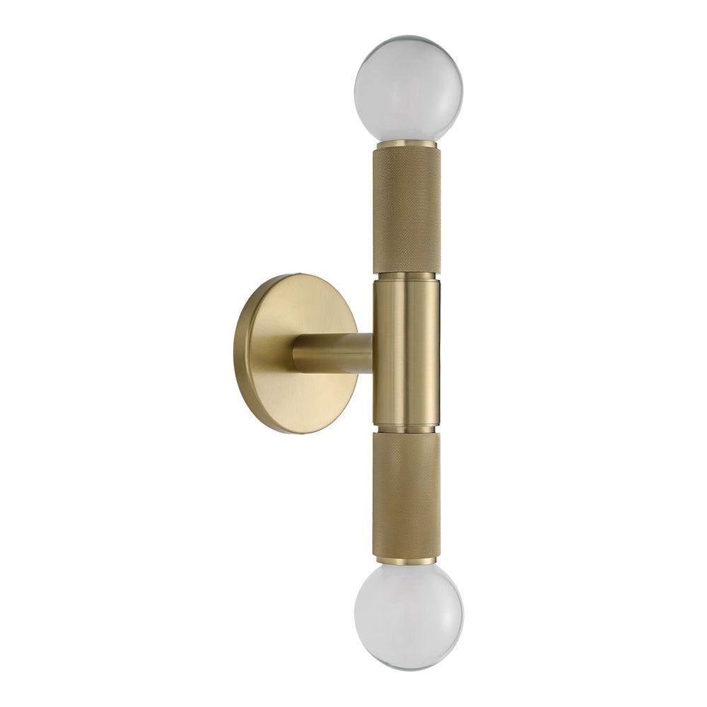 Tovi 12" Length Wall Sconce, YELLOW - Angle Image - WS150