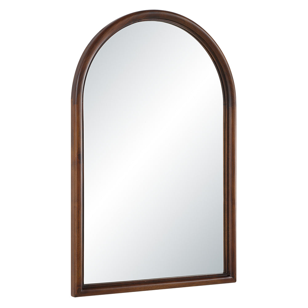 Lanai 36" H x 24" W Wall Mirror, Brown - Angle Image - MT2746