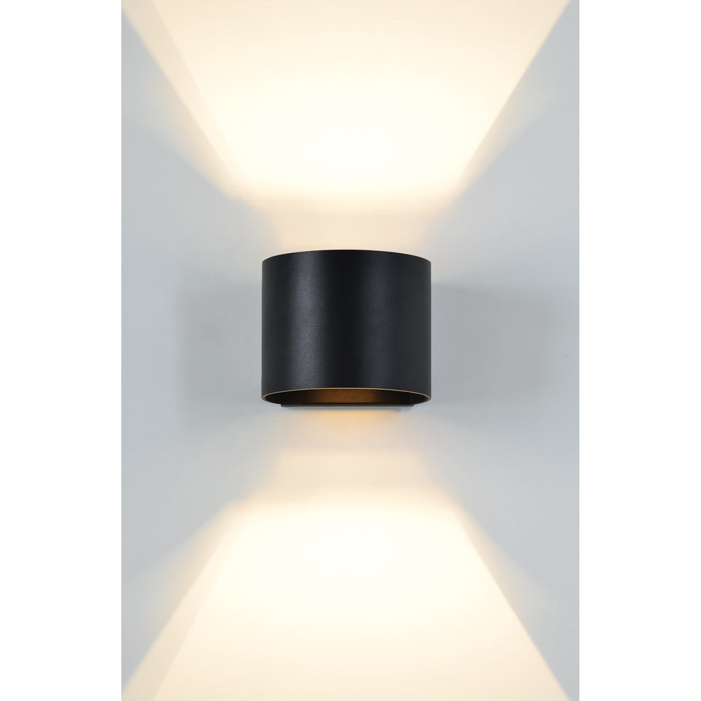 Lark 4.72" Length Wall Sconce, Matte Black - Additional Image 2 - WS113