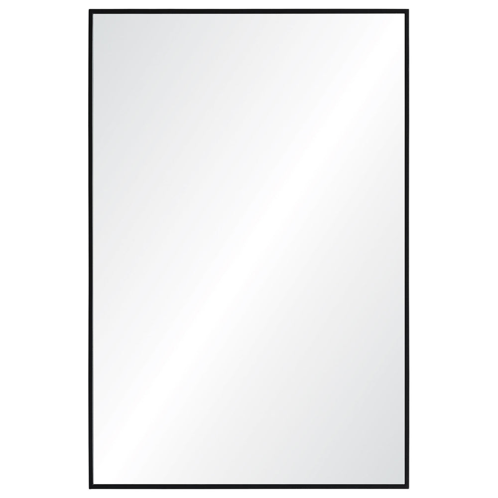 Reynolds 35.5" Tall Rectangle Wall Mirror, Black - Main Image - MT1851