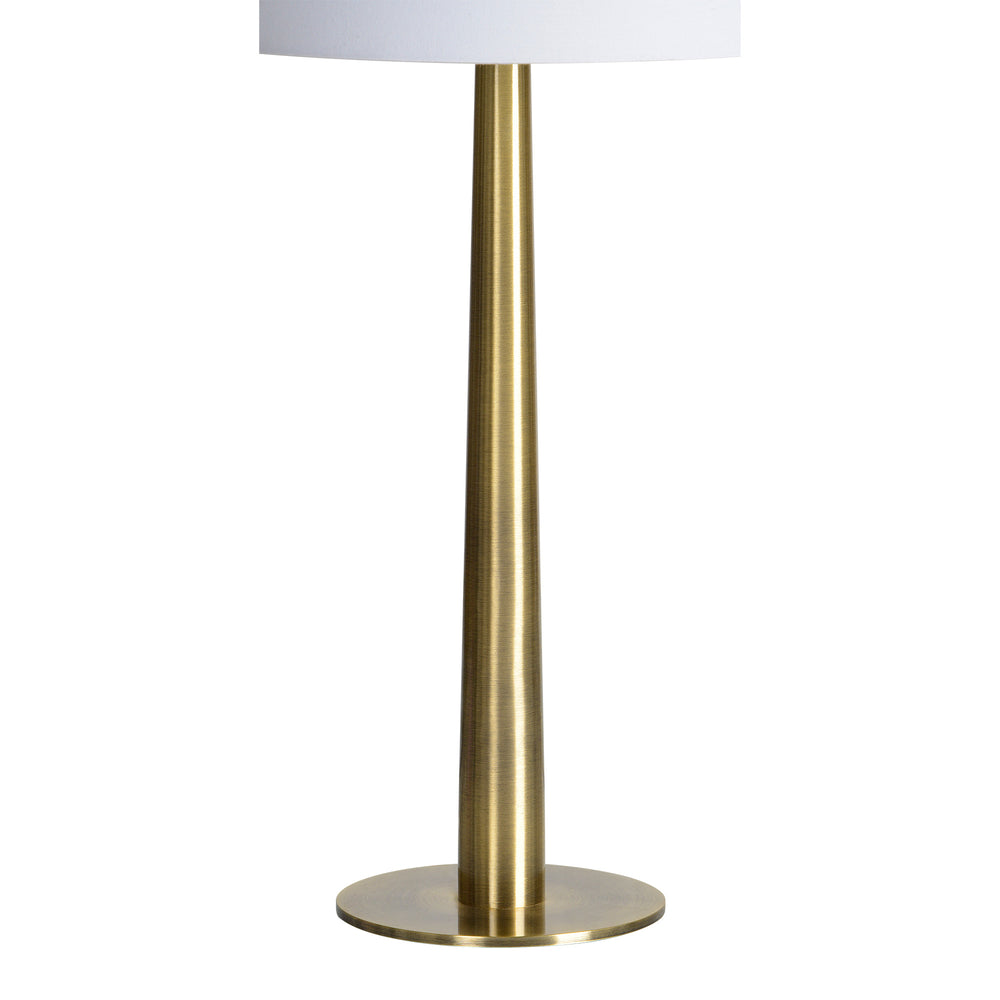 Sarai 26" Length Table Lamp- Set of two, Antique Brass - Detail Image - LPT1253-SET2