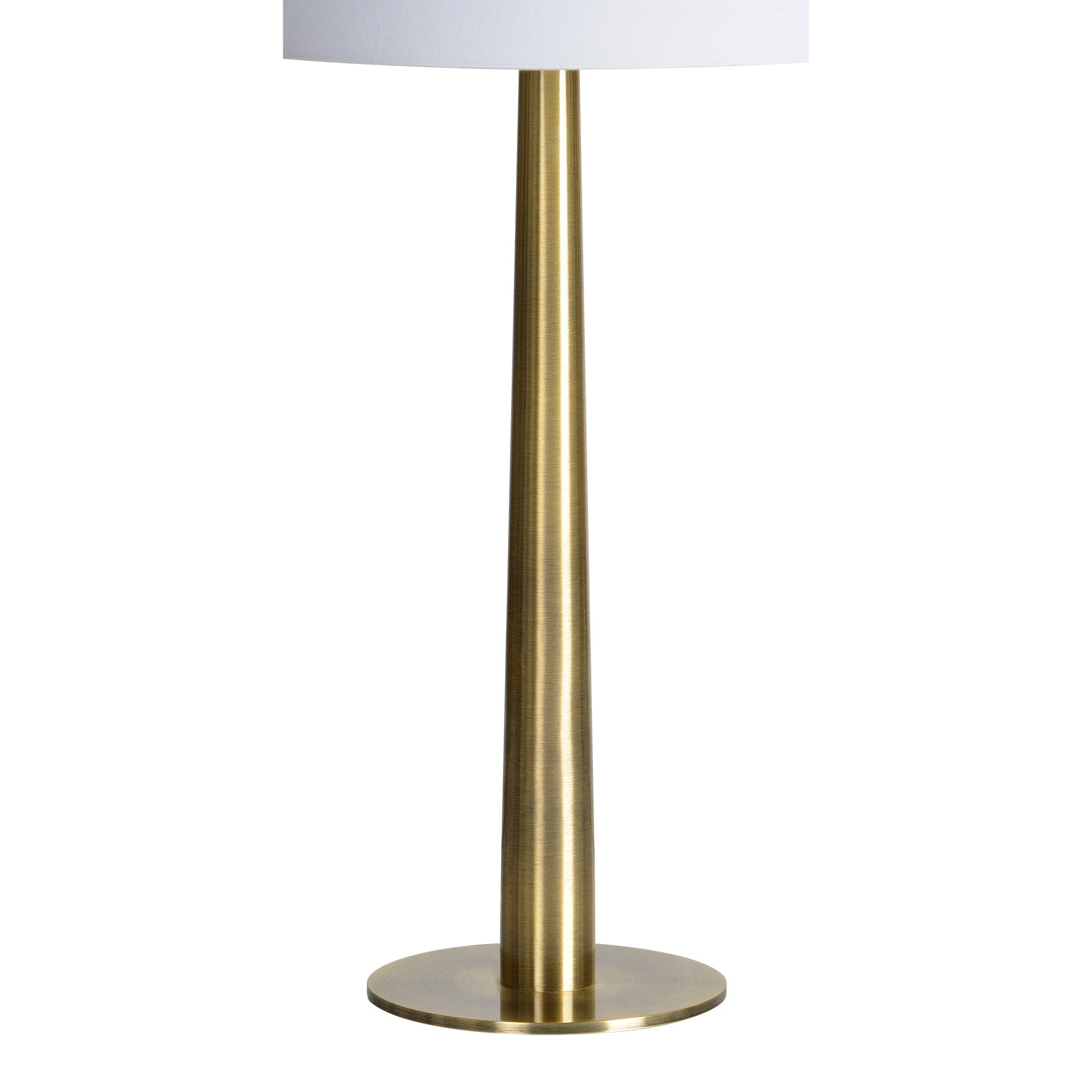 Sarai 26" Length Table Lamp- Set of two, Antique Brass - Detail Image - LPT1253-SET2