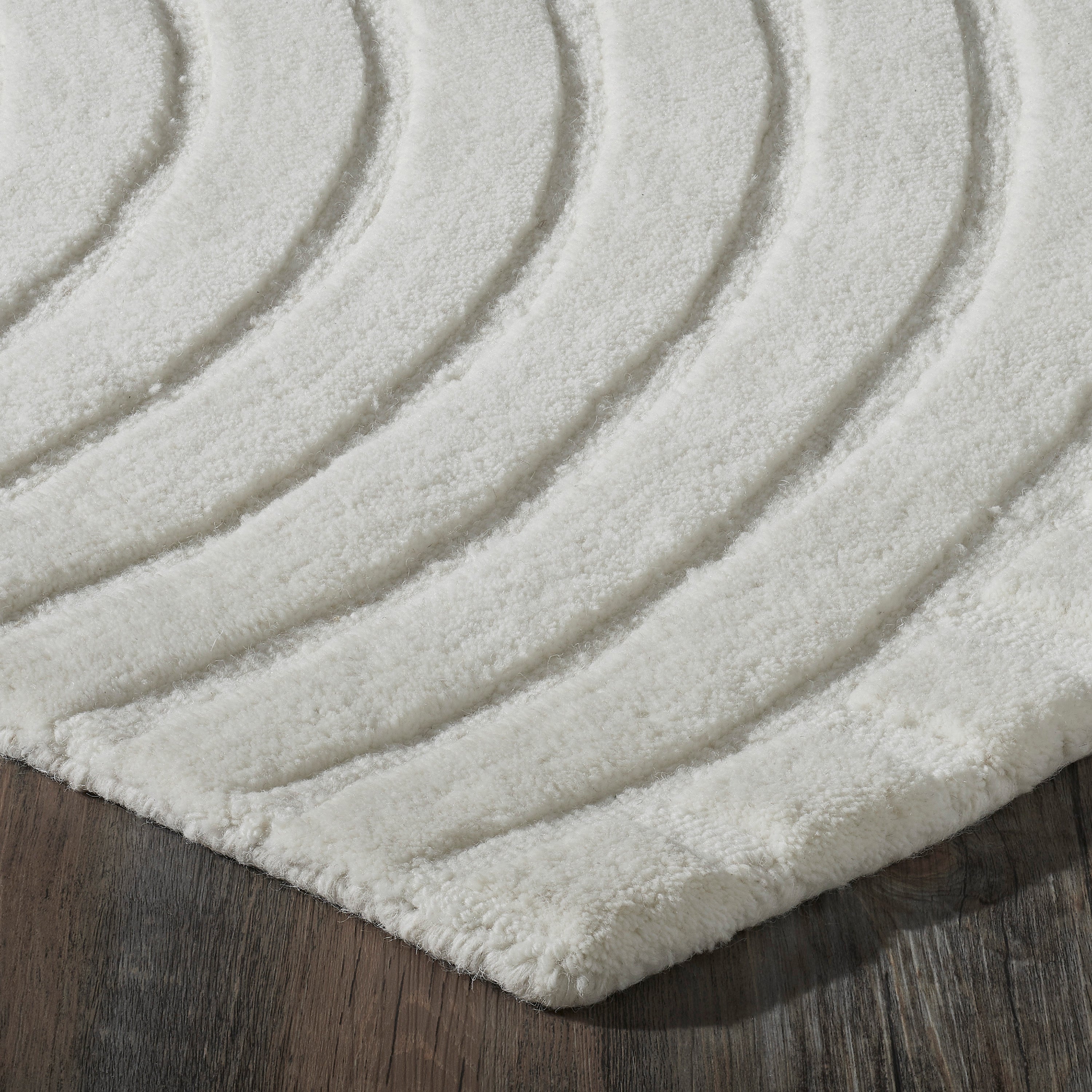 Cantu 7'10" x 10'2"" ft Handwoven Indoor Rug, Ivory - Angle Image - RCAN-21141-810