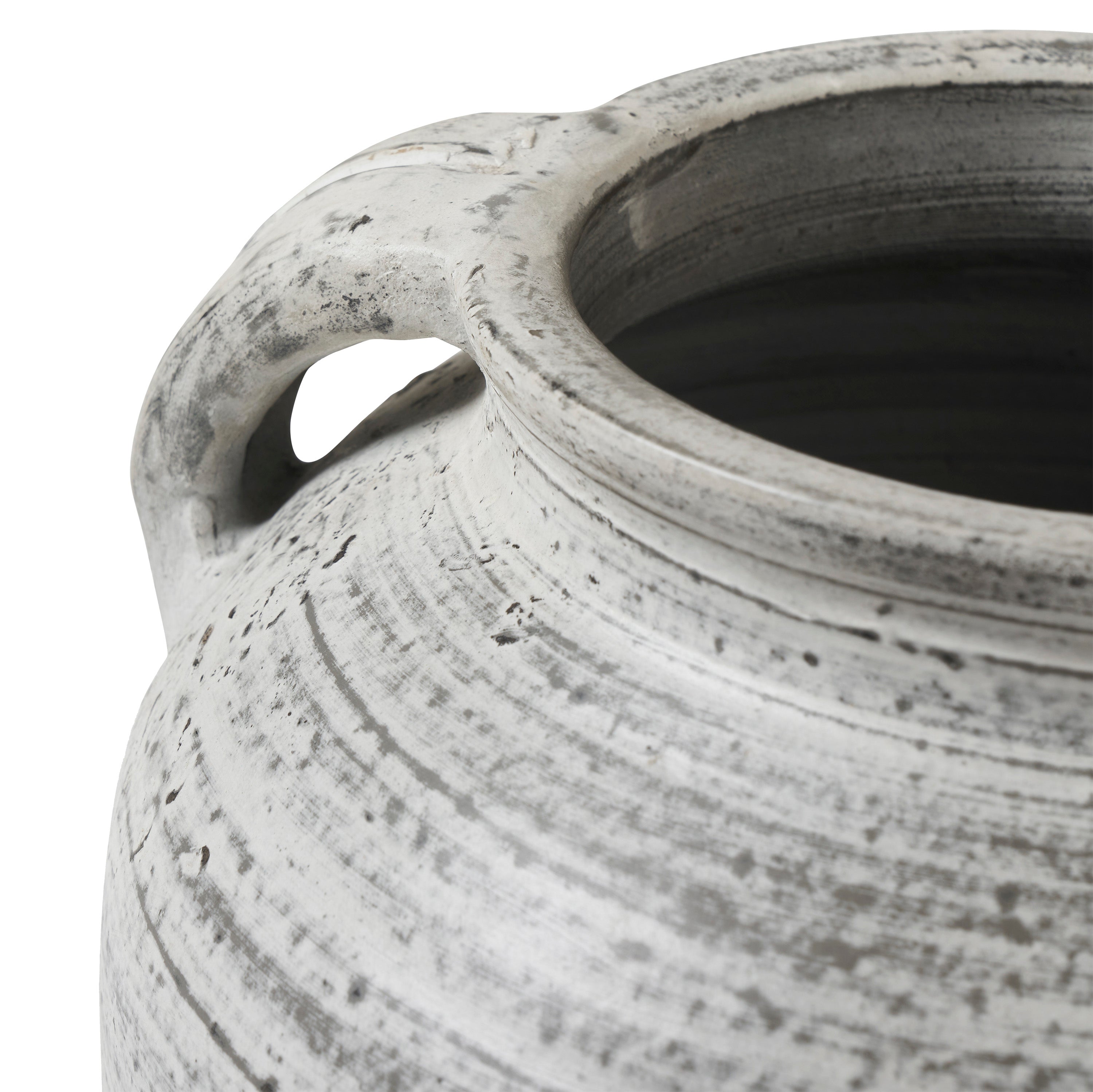 Blanco Indoor Vase, White - Detail Image - VAS294