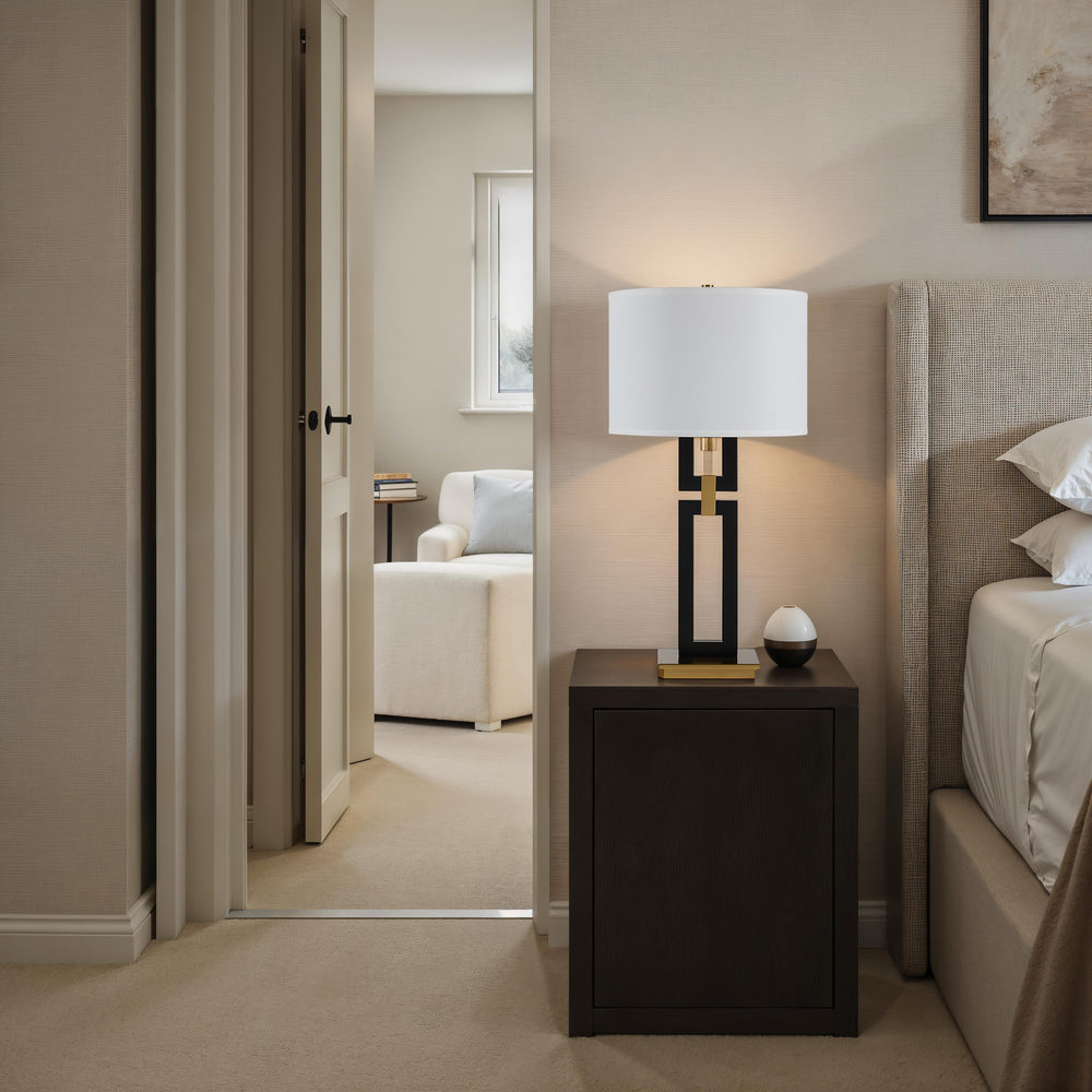 Lila 31.0" Height Table Lamps, Matte Black - White Label Lifestyle Image - LPT1377EV