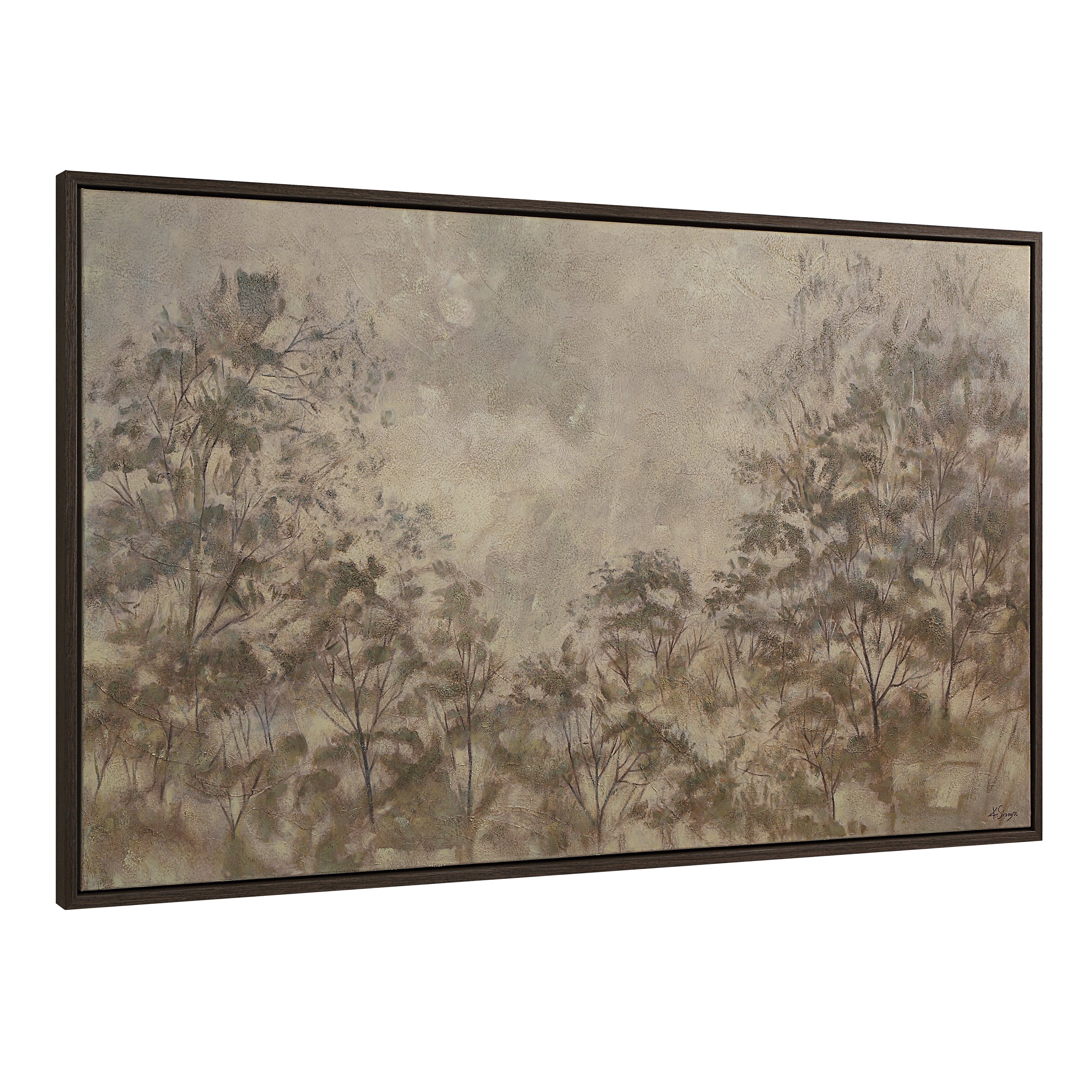 Toulouse 40" H x 70" W Canvas Art, Beige - Angle Image - OL2190