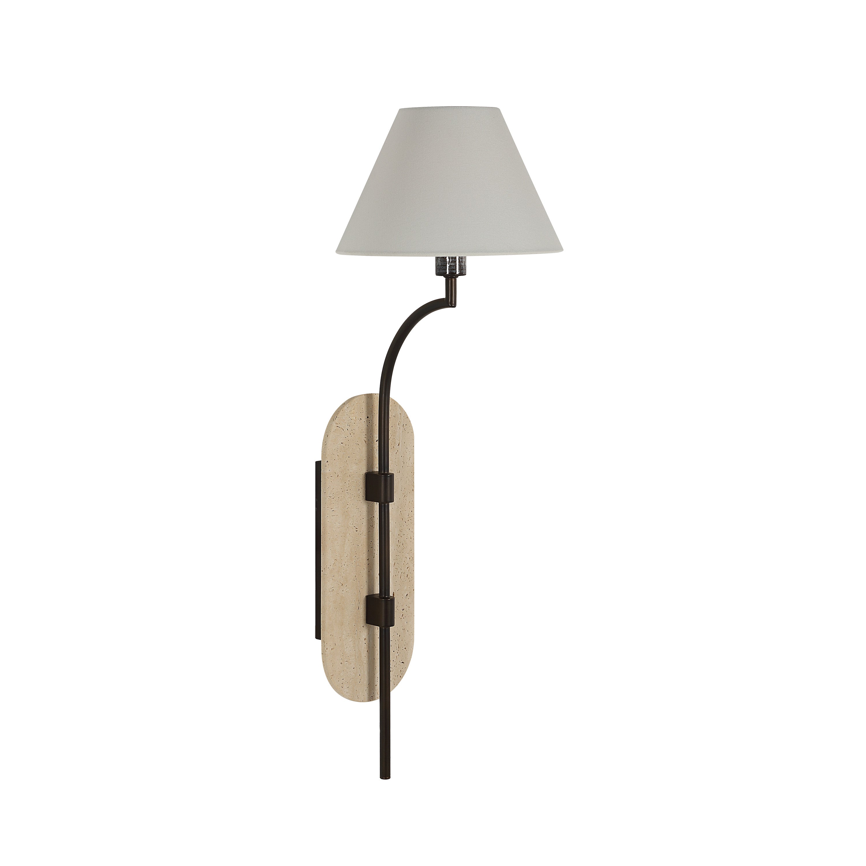 Acca 27.5" Height Wall Sconces, Dark Antique Bronze - Angle Image - WS175