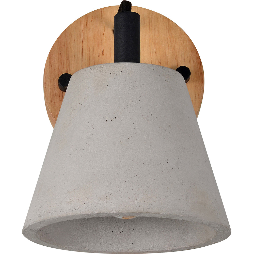 Turtle Bay 8" Length Wall Sconce, Grey - Additional Image 2 - WS048