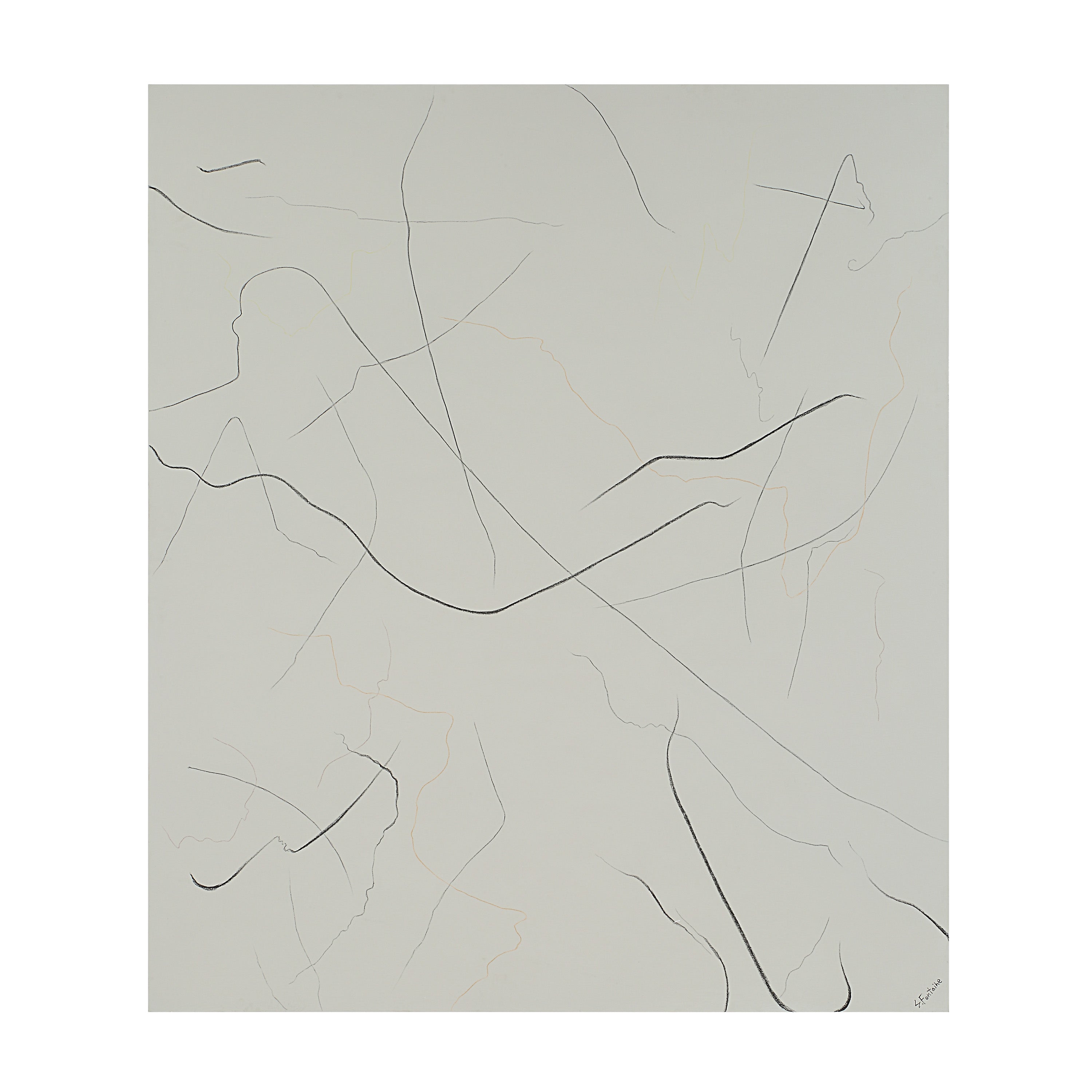 Bruges 60" Wide Canvas Art, Beige - Main Image - OL2174