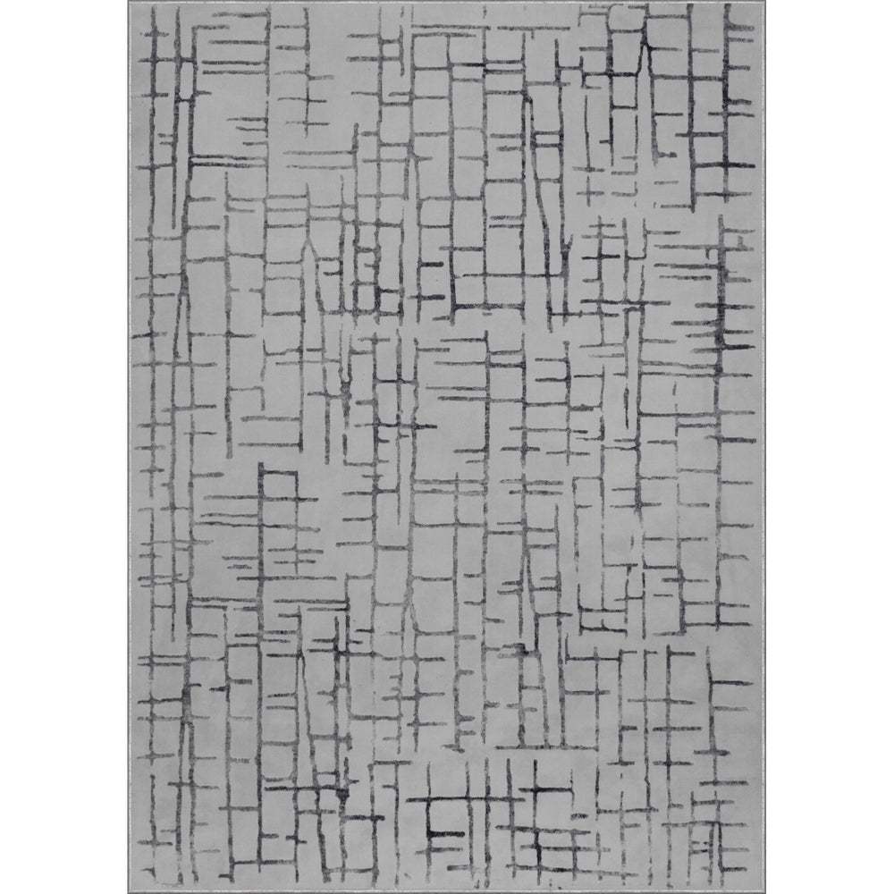 Ariella 3x5 Power loomed Indoor Rug, Grey - Main Image - RARI-20079-35