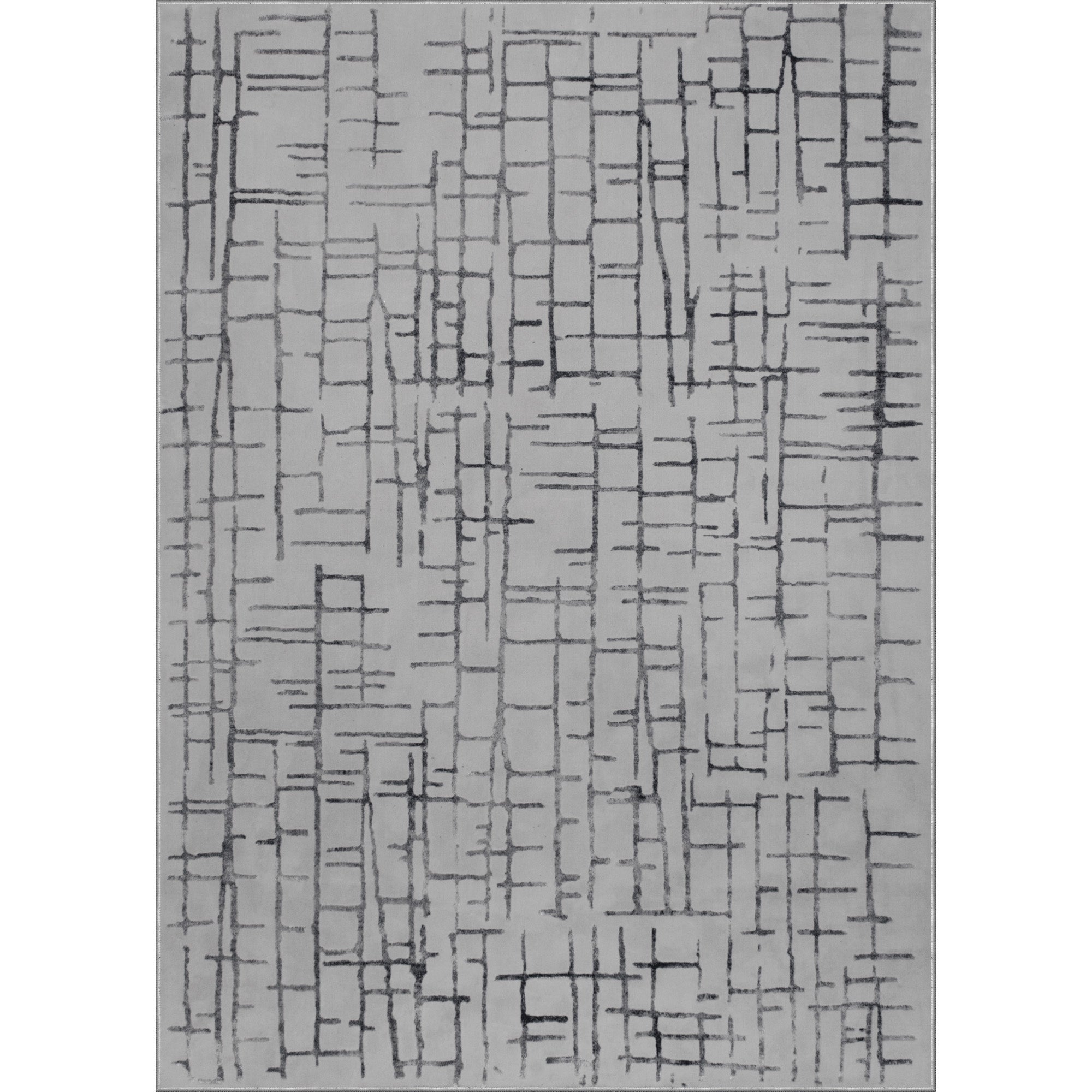 Ariella 3x5 Power loomed Indoor Rug, Grey - Main Image - RARI-20079-35