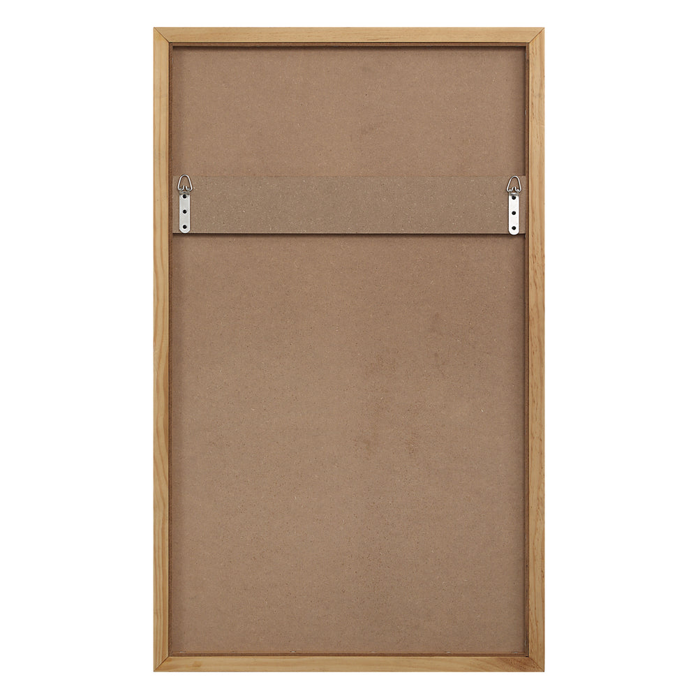 Salia 40" H x 24" W Wall Mirror, Brown - Backing Image - MT2708