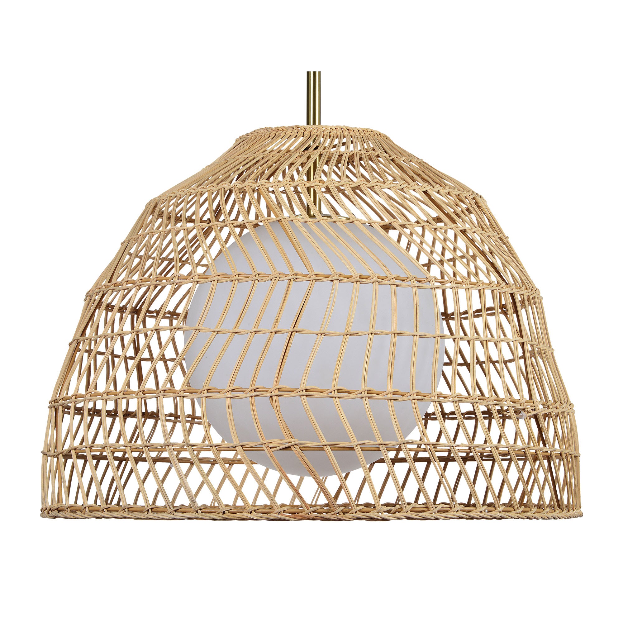 Palm 14" Length Ceiling Fixture, Brown - Main Image - LPC4455