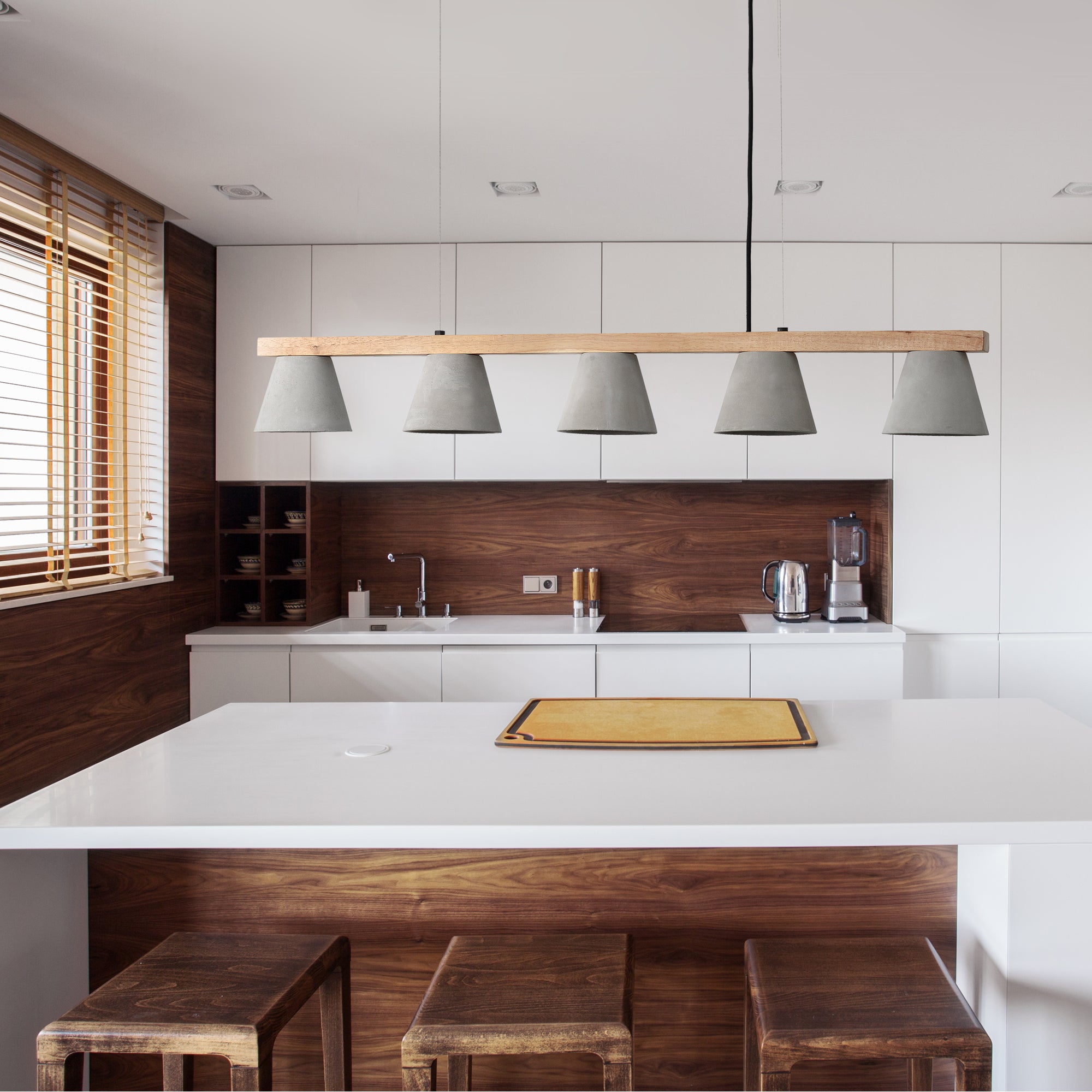 Zain 6" Length Ceiling Fixture, Grey - Lifestyle Image - LPC4330