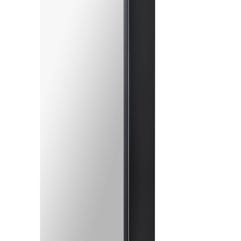 Farida 82" Tall Arch Full Length Mirror, Black - Detail Image - MT2508