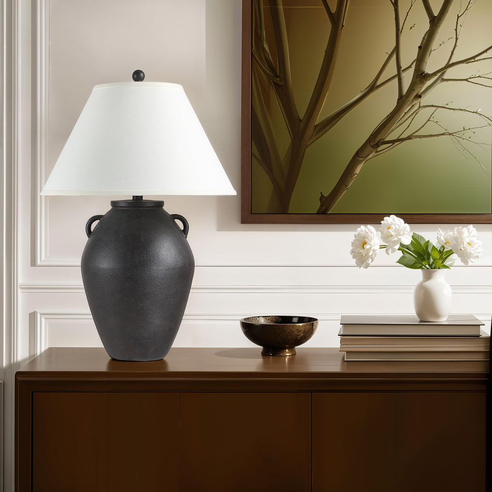 Tacta 29.25" Height Table Lamps, Dark Brown - Lifestyle Image - LPT1380EV