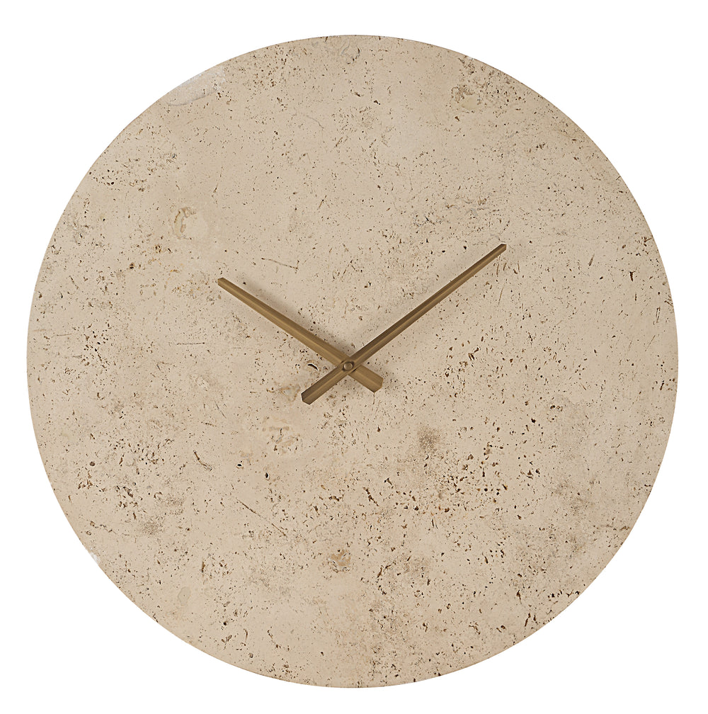 Fusion Wall Clock, Natural - Main Image - CL260