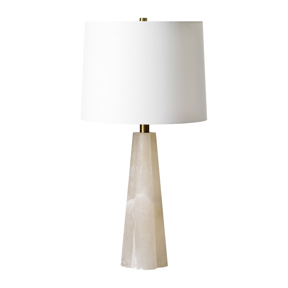 Rima 25.5" Length Table Lamp, White - Angle Image - LPT1230