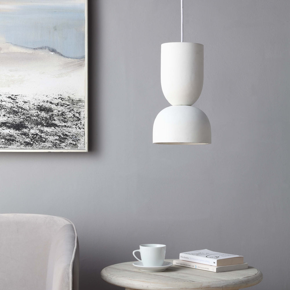 Kala 12" Length Ceiling Fixture, White - Lifestyle Image - LPC4456