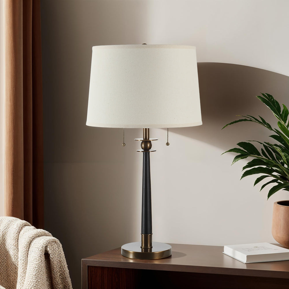 Agrinio 29" Height Table Lamp, Black - Lifestyle Image - LPT1314