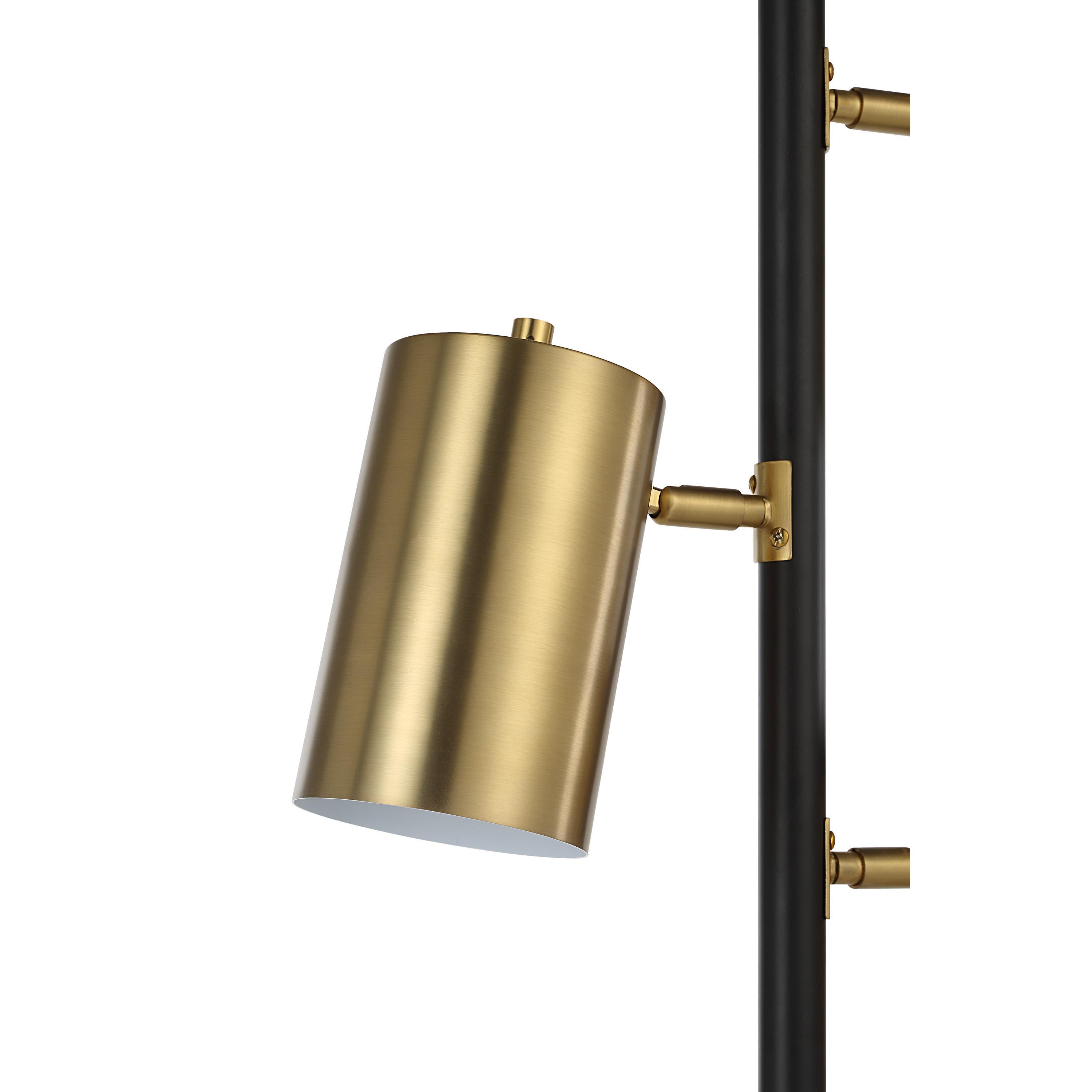 Mosaic 63.5" Height Floor Lamp, Yellow - Detail Image - LPF3171