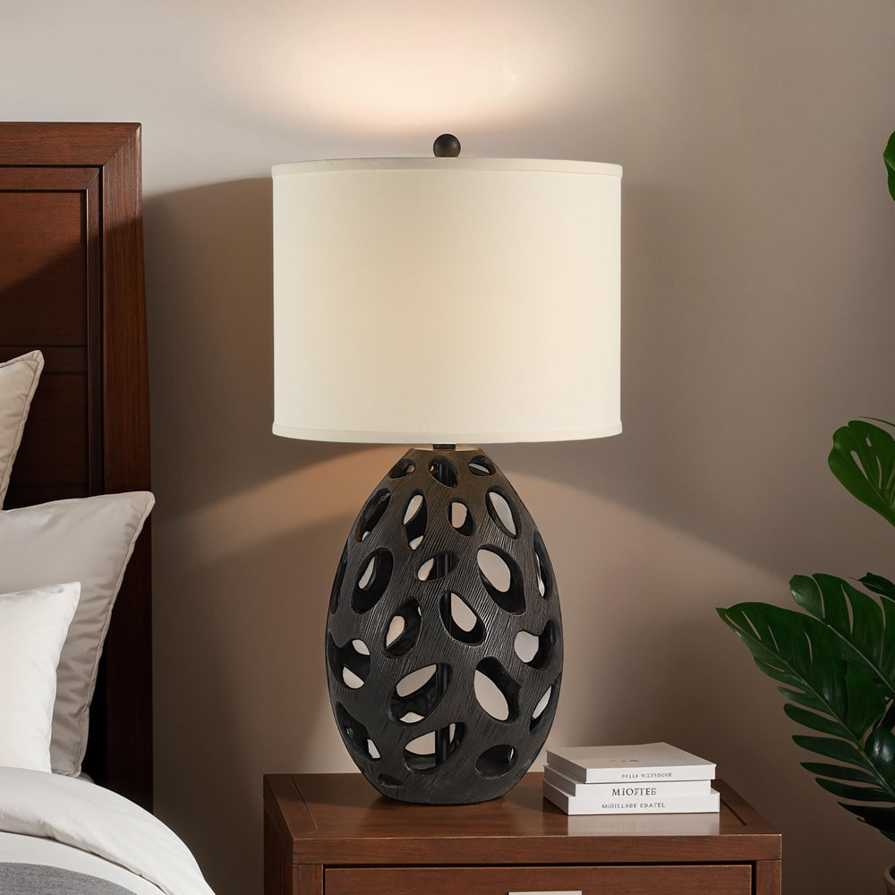 Loxley 30" Height Table Lamp, Brown - Lifestyle Image - LPT1335