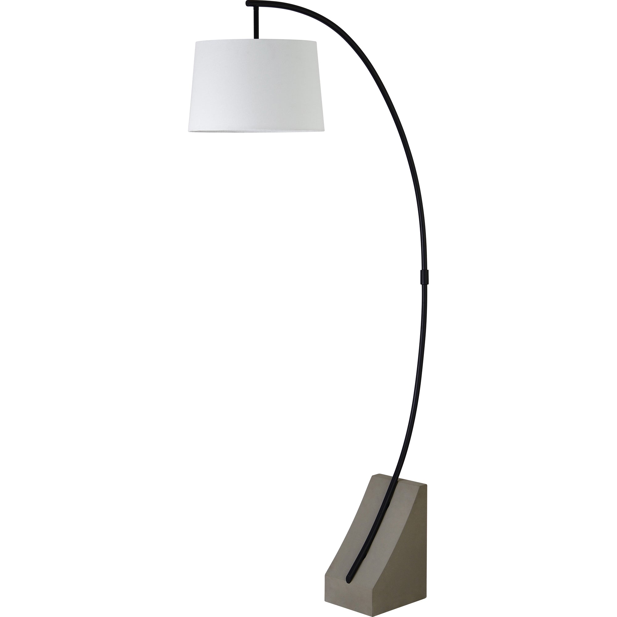 Weymouth 75.5" Length Floor Lamp, Matte Black - Main Image - LPF3123