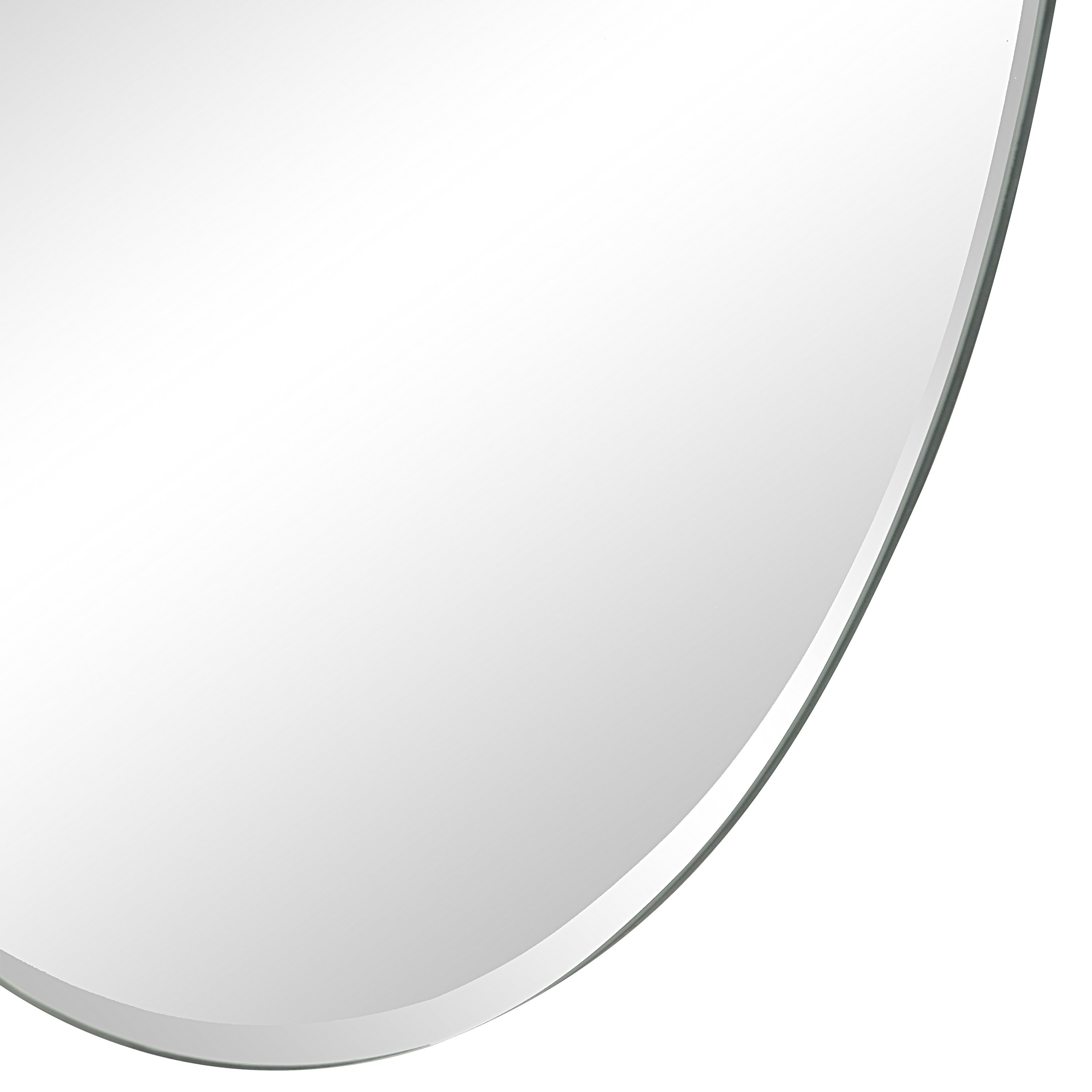 Anogia 40" H x 22" W Wall Mirror, Grey - Detail Image - MT2697