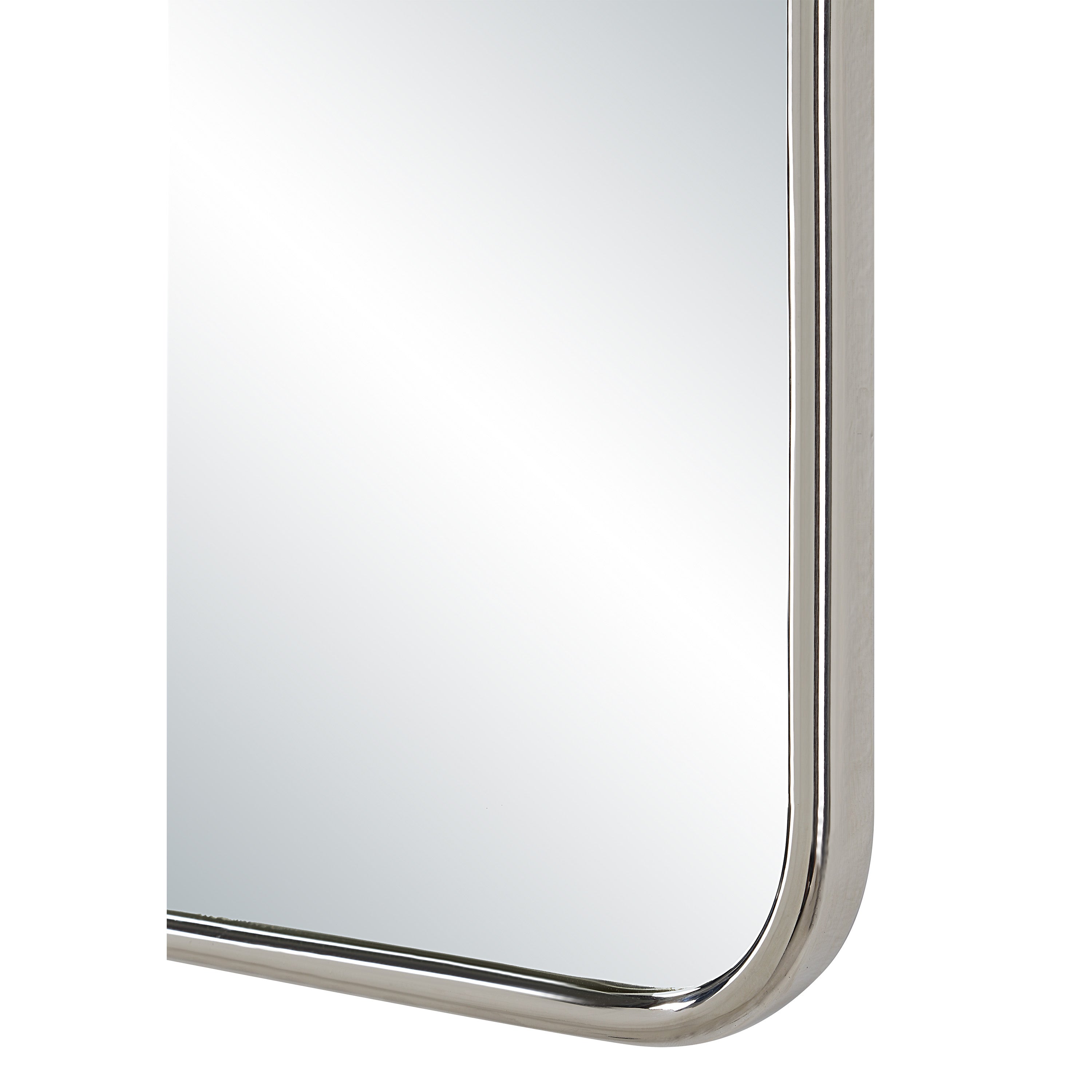 Cassis 36" H x 24" W Wall Mirror, Silver - Detail Image - MT2725