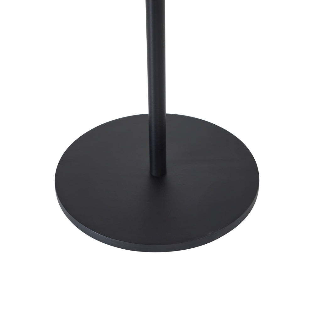 Adeline Indoor Iron Side Table, Black - Additional Image 3 - TA505