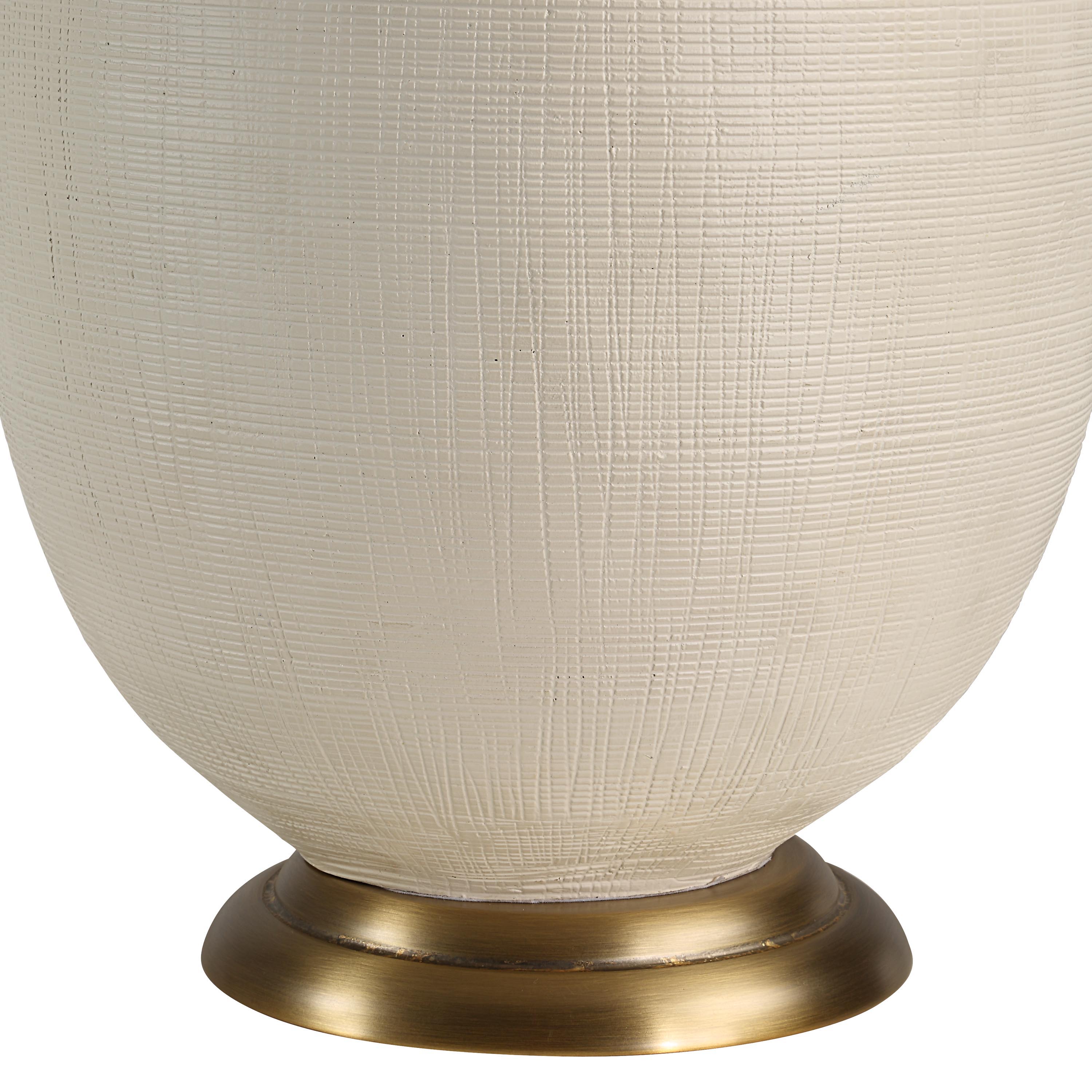 Cartagena 28.5" Height Table Lamp, White - Detail Image - LPT1324
