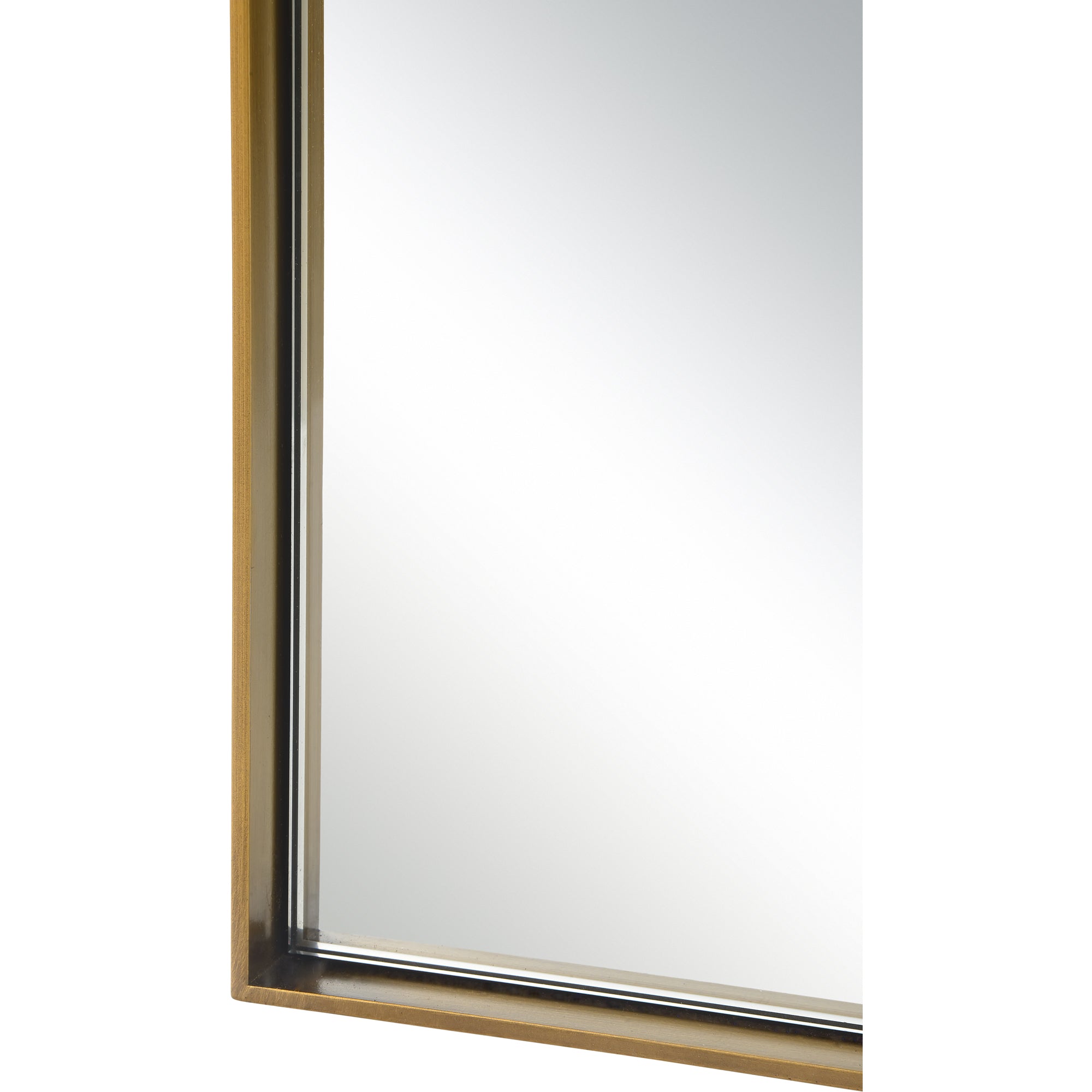 Northern 72" Tall Rectangle Wall Mirror, Yellow - Detail Image - MT2358