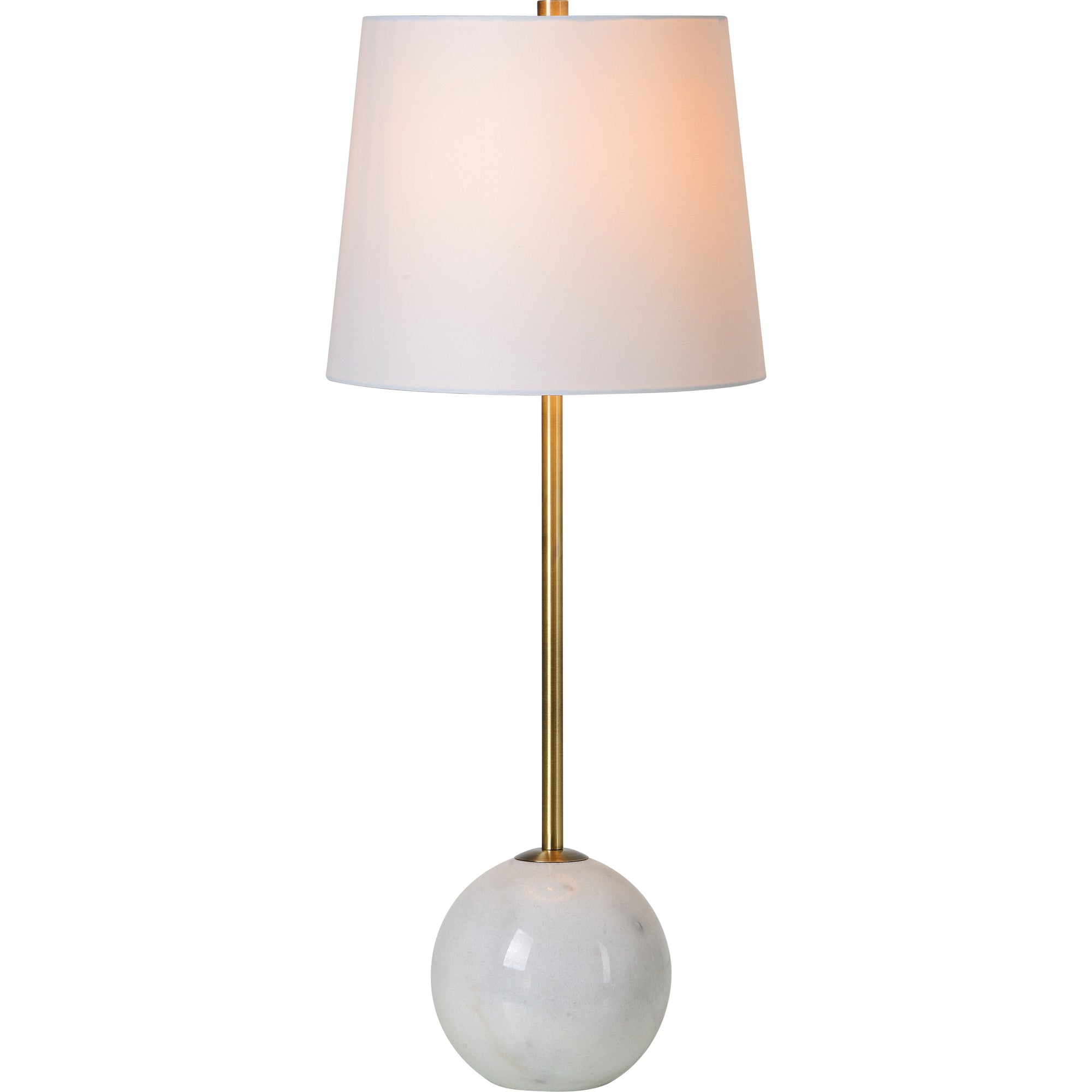 Naomi 27" Length Table Lamp, Antique Brass - Additional Image 2 - LPT1171-SET2
