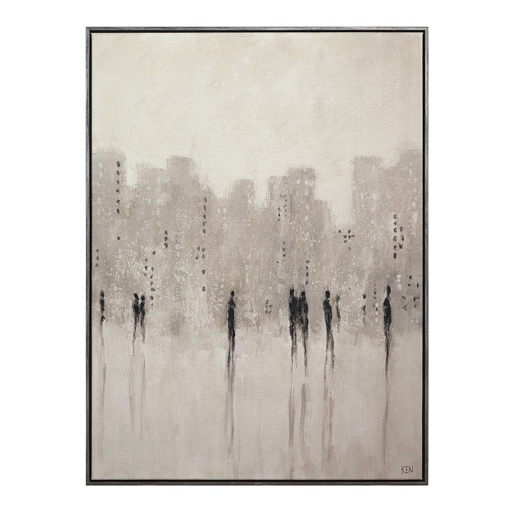 Storia 40" H x 30" W Canvas Art, Beige - Main Image - OL2224
