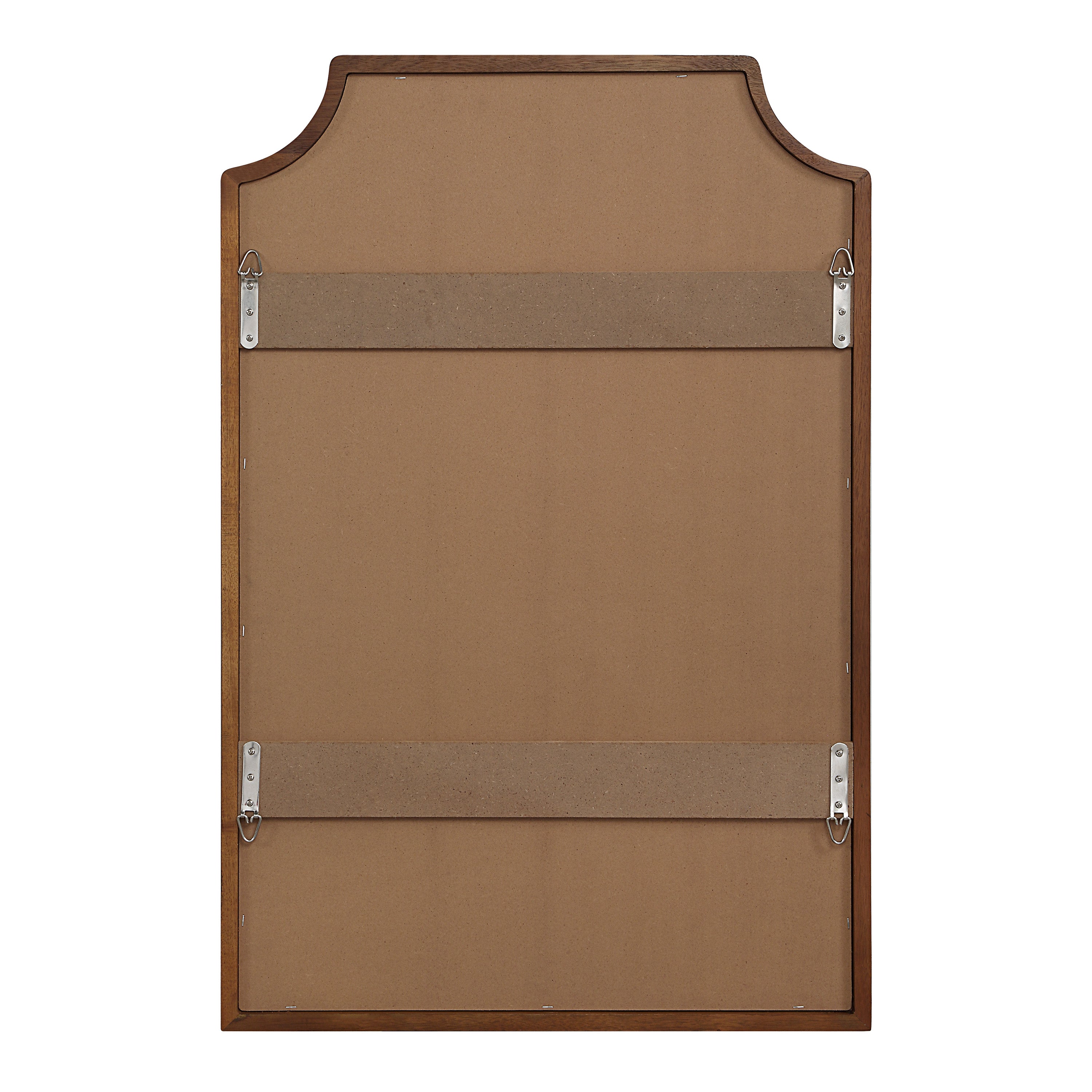 Sintra 36" H x 24" W Wall Mirror, Brown - Backing Image - MT2709