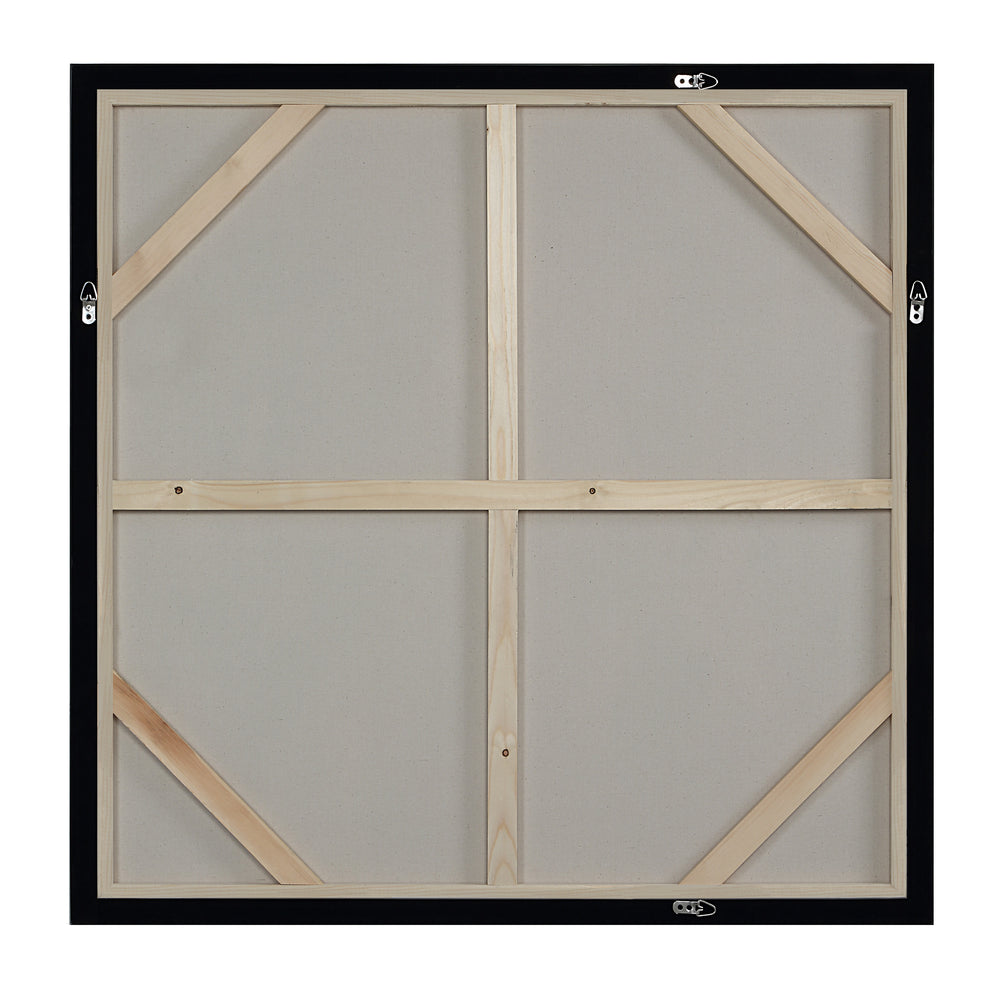 Celba 45" H x 45" W Canvas Art, White - Backing Image - OL2201