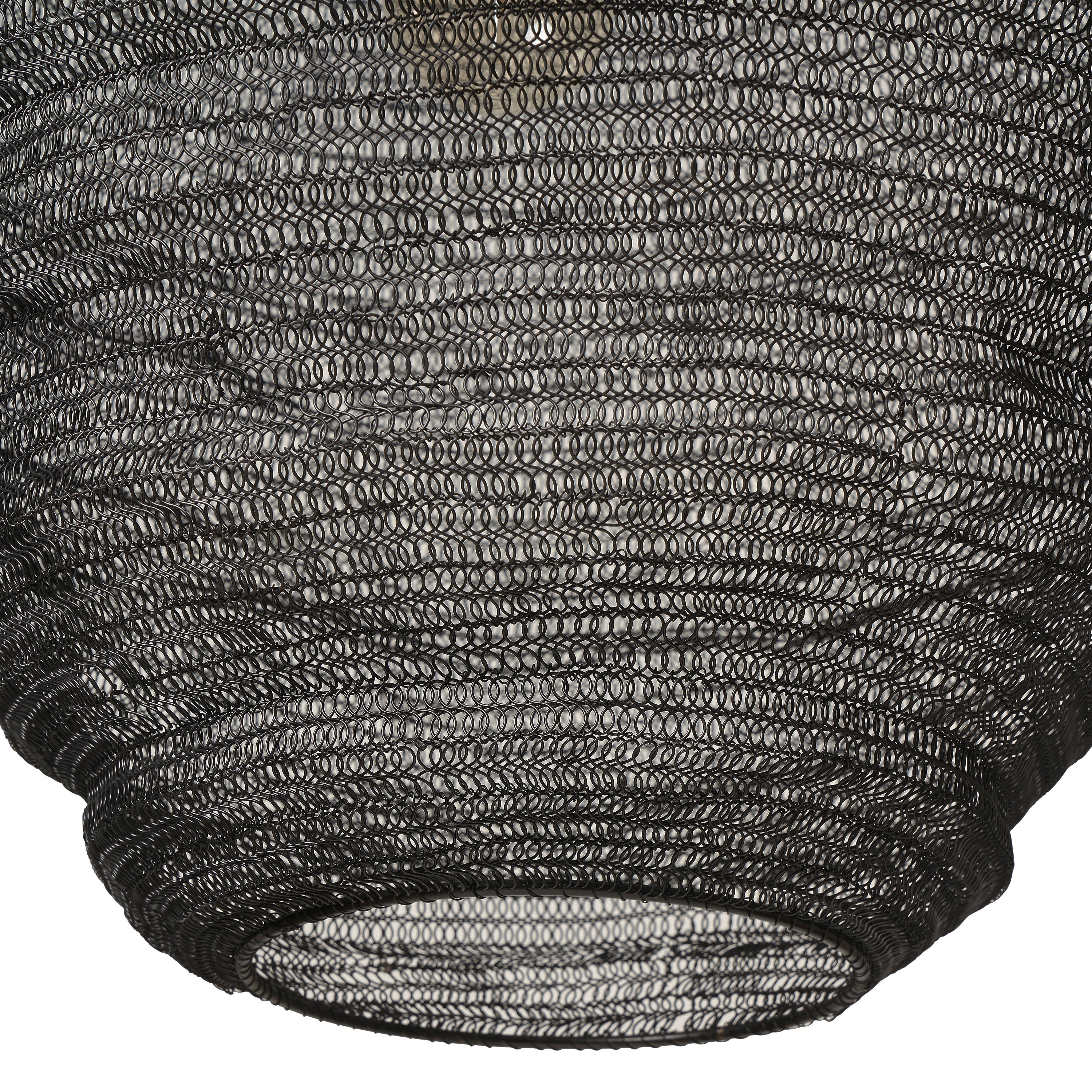 Corfu 148.5" Height Ceiling Fixture, Black - Angle Image - LPC4494