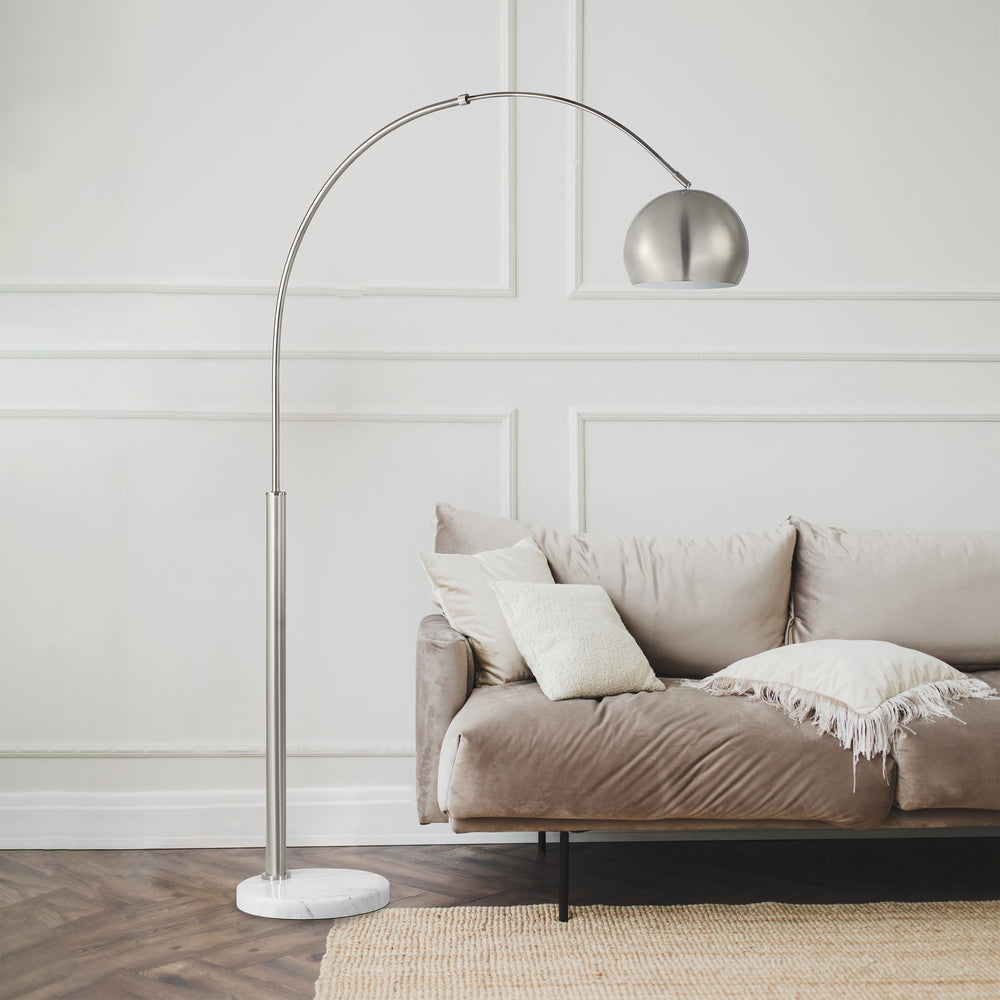 Aglow 77.375" Height Floor Lamp, Grey - Lifestyle Image - LPF3160