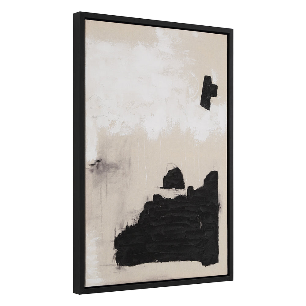 Asia 24" Wide Canvas Art with Wood Frame, Painted Black - Additional Image 8 - OL2146