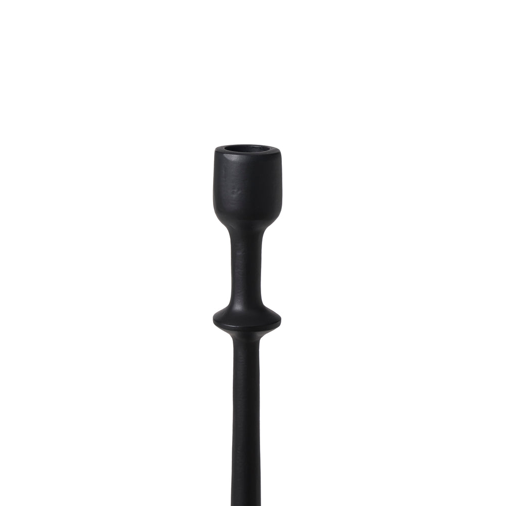 Albero Candle Holder, Matte Black - Additional Image 3 - CAN187
