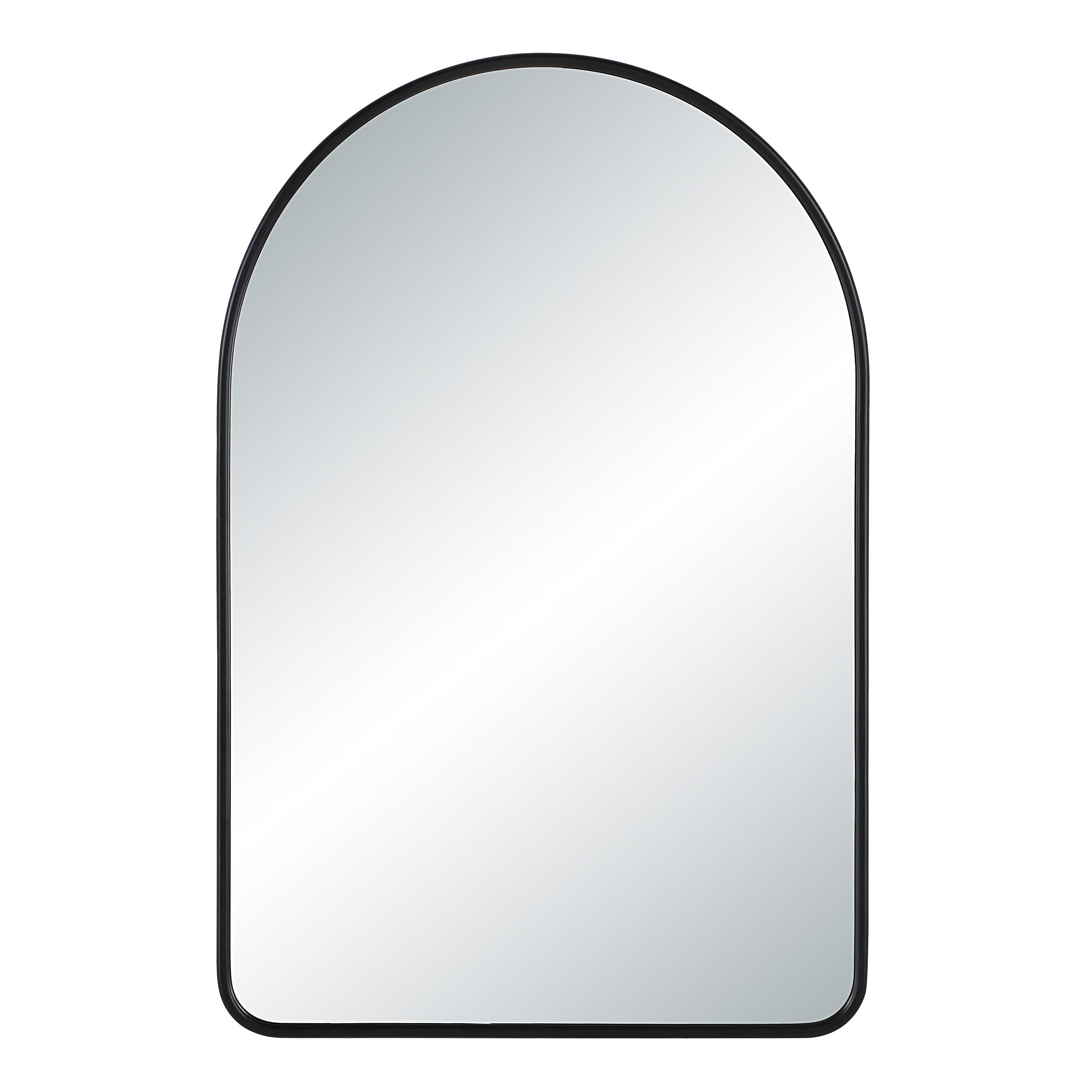 Cascais 36" H x 24" W Wall Mirror, Black - Main Image - MT2726