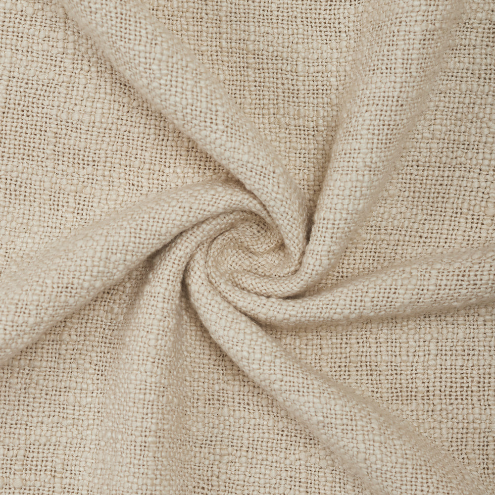 Curtis 70X50 Throw, Beige - Detail Image - THR1017